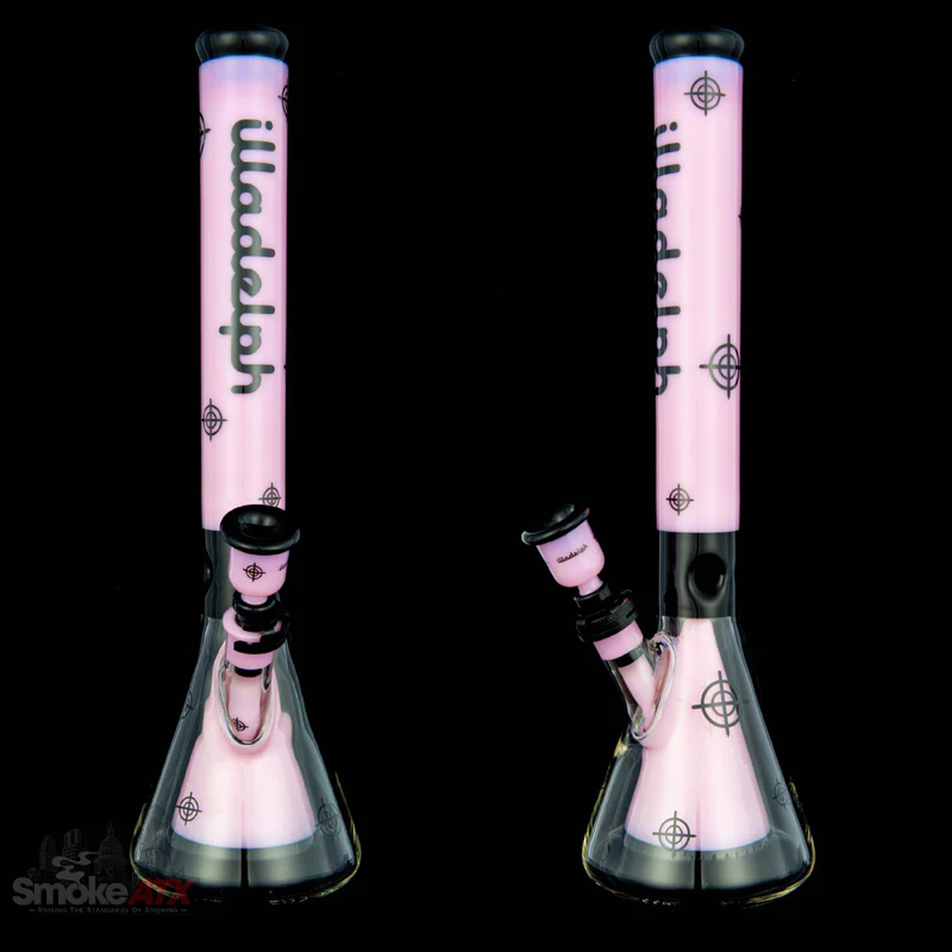 Preview pic of Killadelph - Milky Pink Scoped Collins Beaker