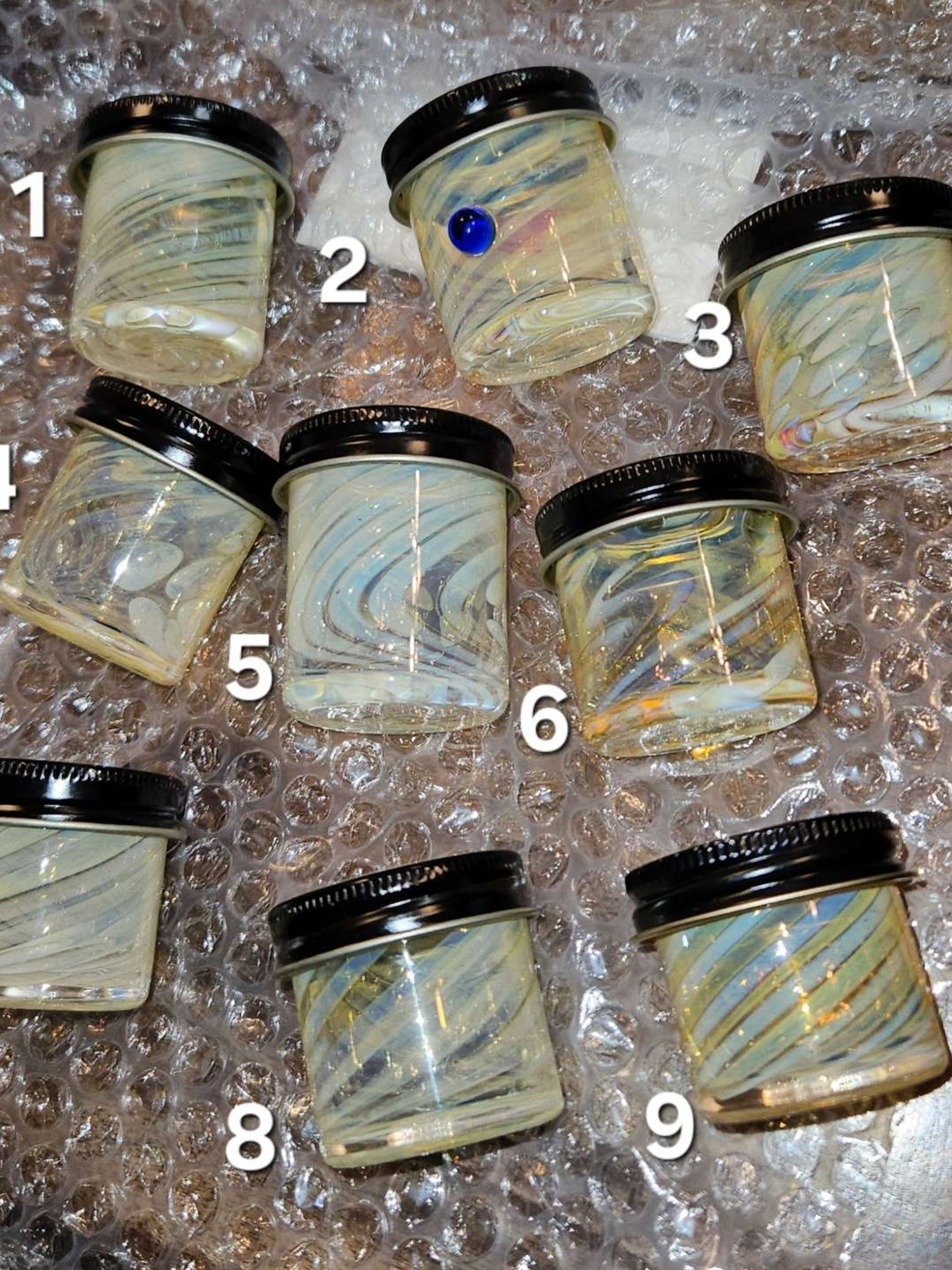 Preview pic of 🔥 Alert!! Fumed 1oz Hash/Pearl Baller Jars
