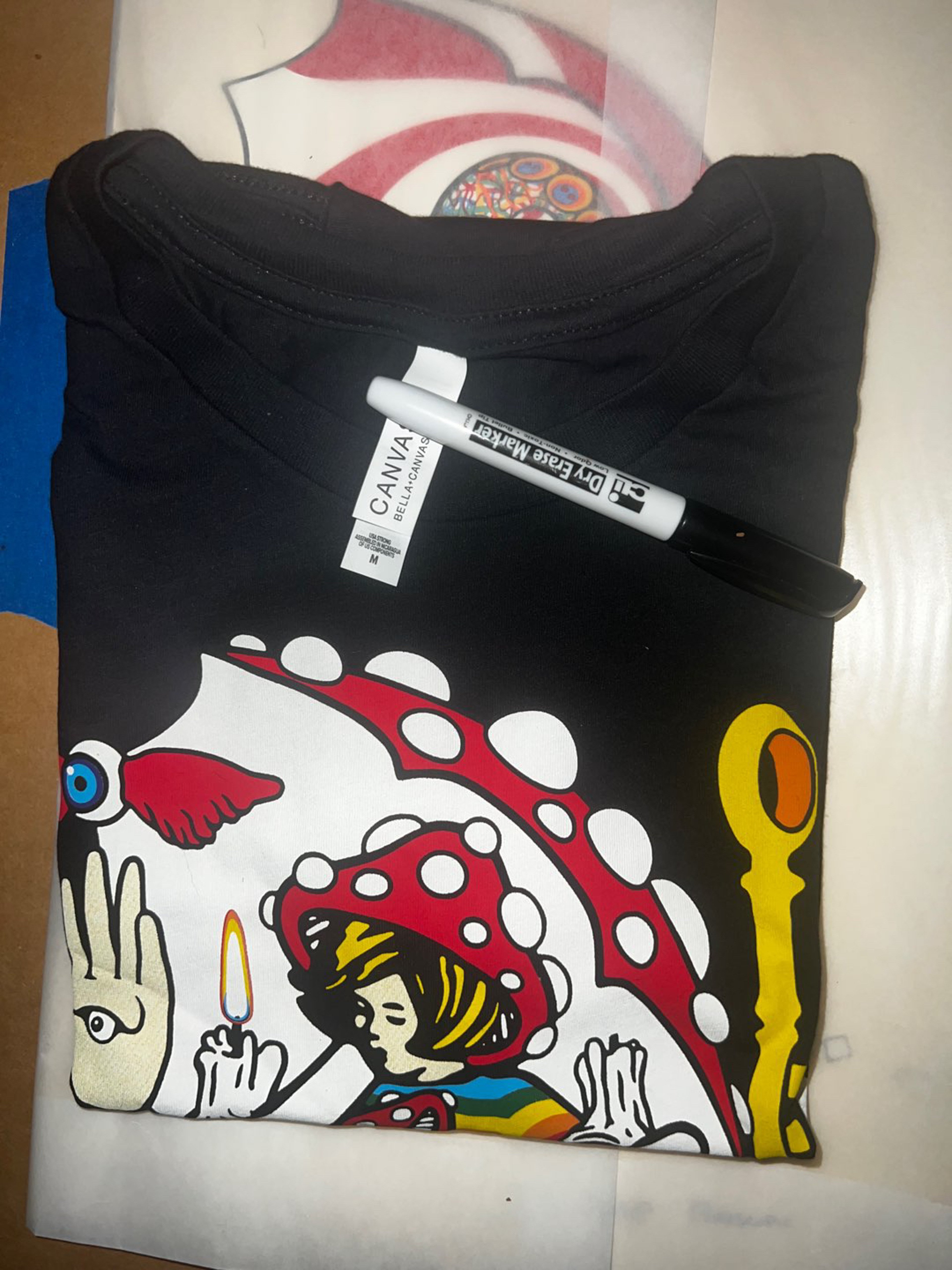 Preview pic of Slinger Snic shirt M black new