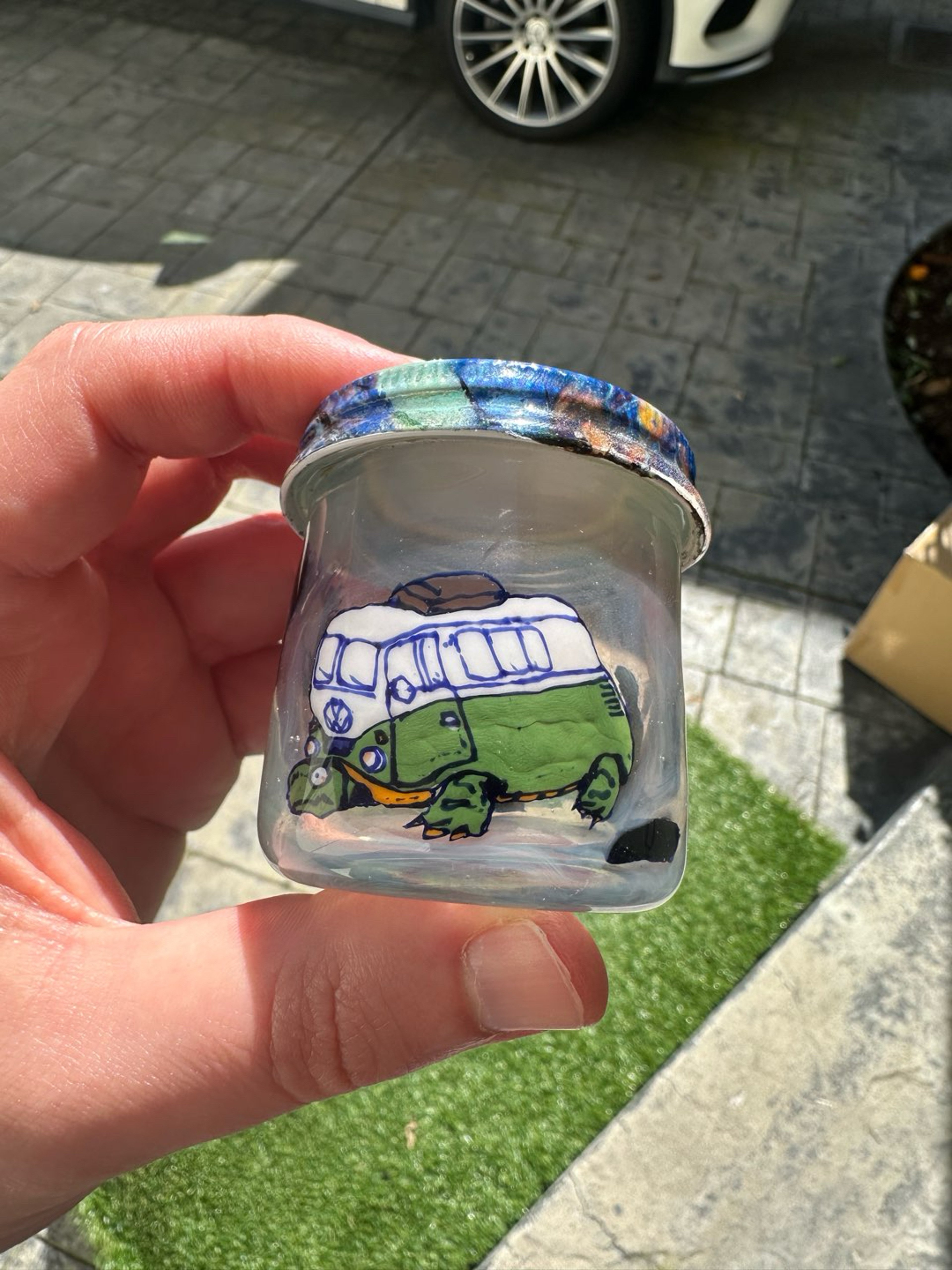 Preview pic of Cold Drink Grateful Dead Themed Jar