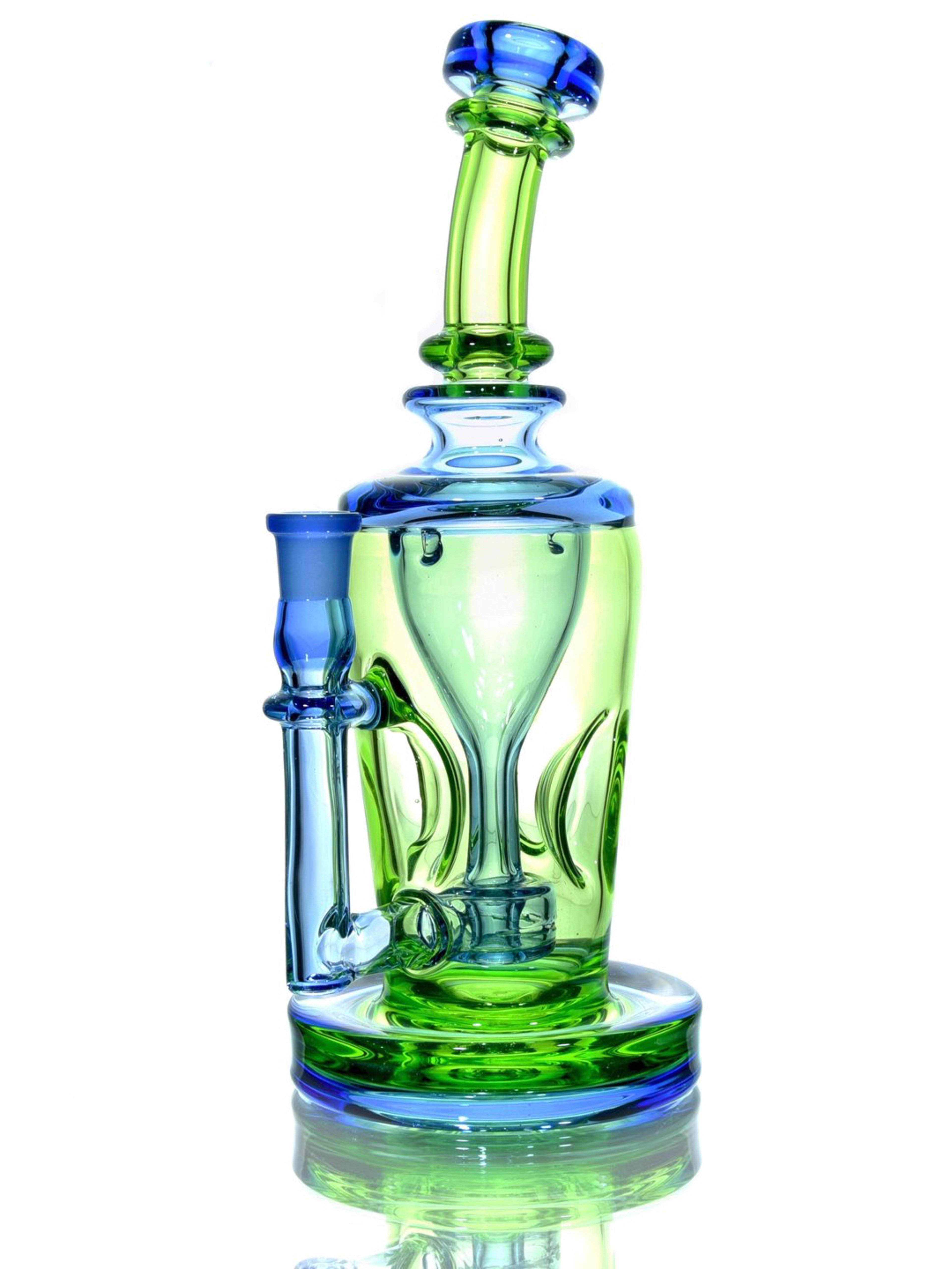 Preview pic of Davin Titland -  Full-color Double-uptake Tornada Recycler - Haterade/Blue Dream - 14mm Female