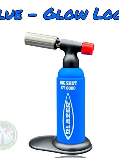 Preview pic of Blazer - Big Shot GT8000 Torch (Blue w/ Glow Logo)