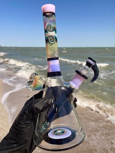 Preview pic of 50% off Brad b x joey walker Diamond flask in pelican case