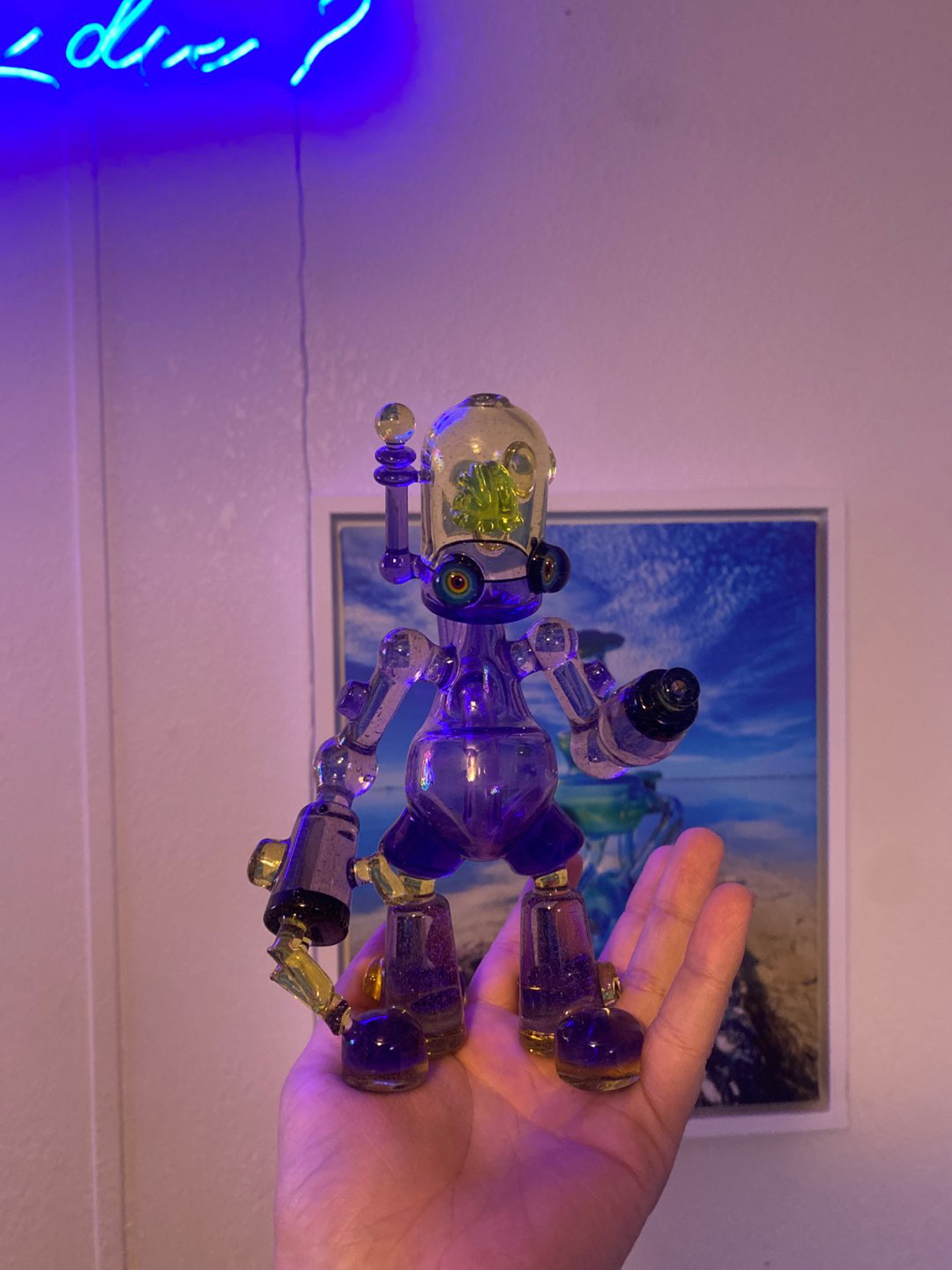 50% offRobot bubbler by Bug glass in pelican case image 0