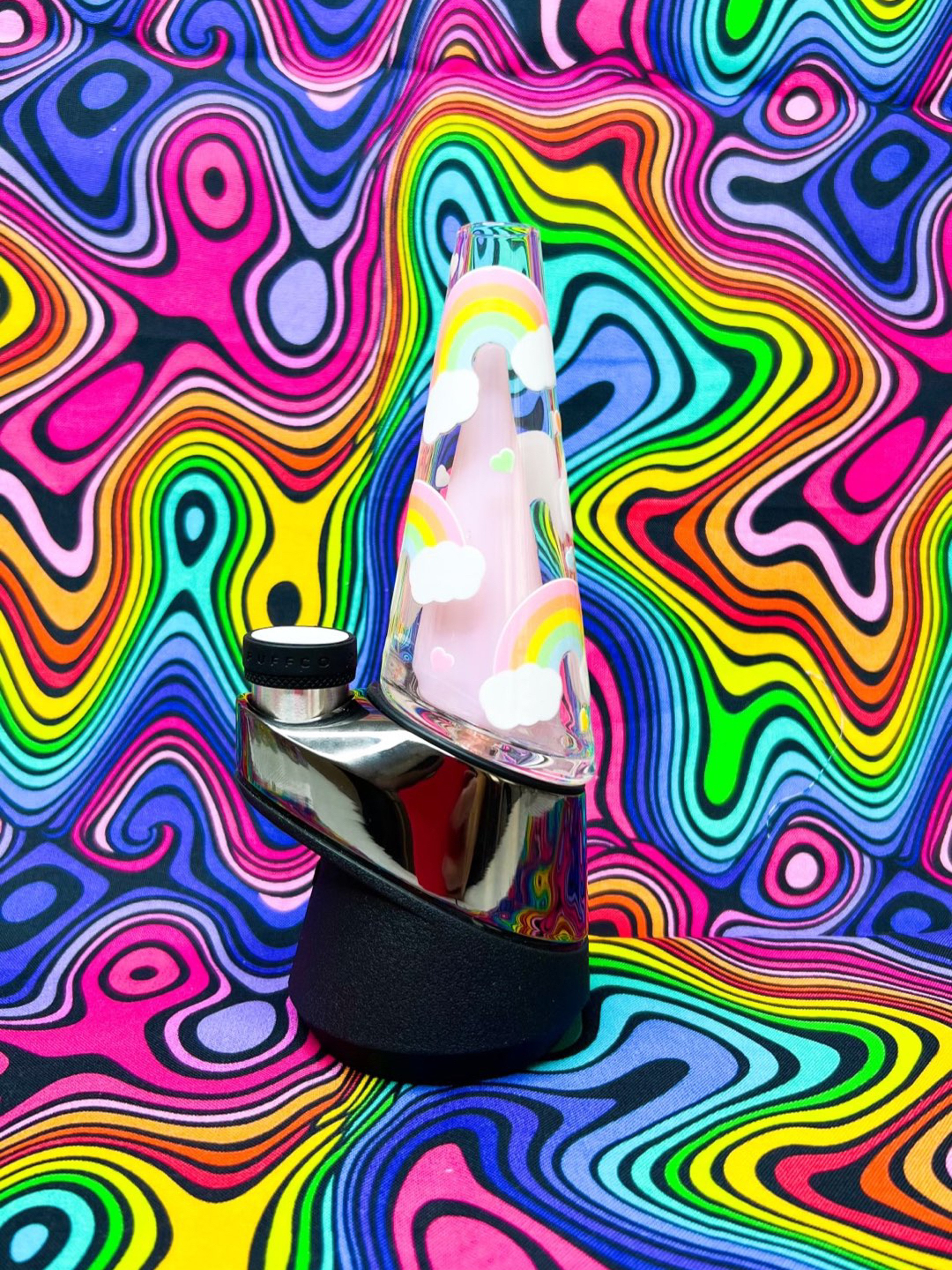 Preview pic of Brand New Puffco Peak/Pro Device + Rainbow Replacement Glass