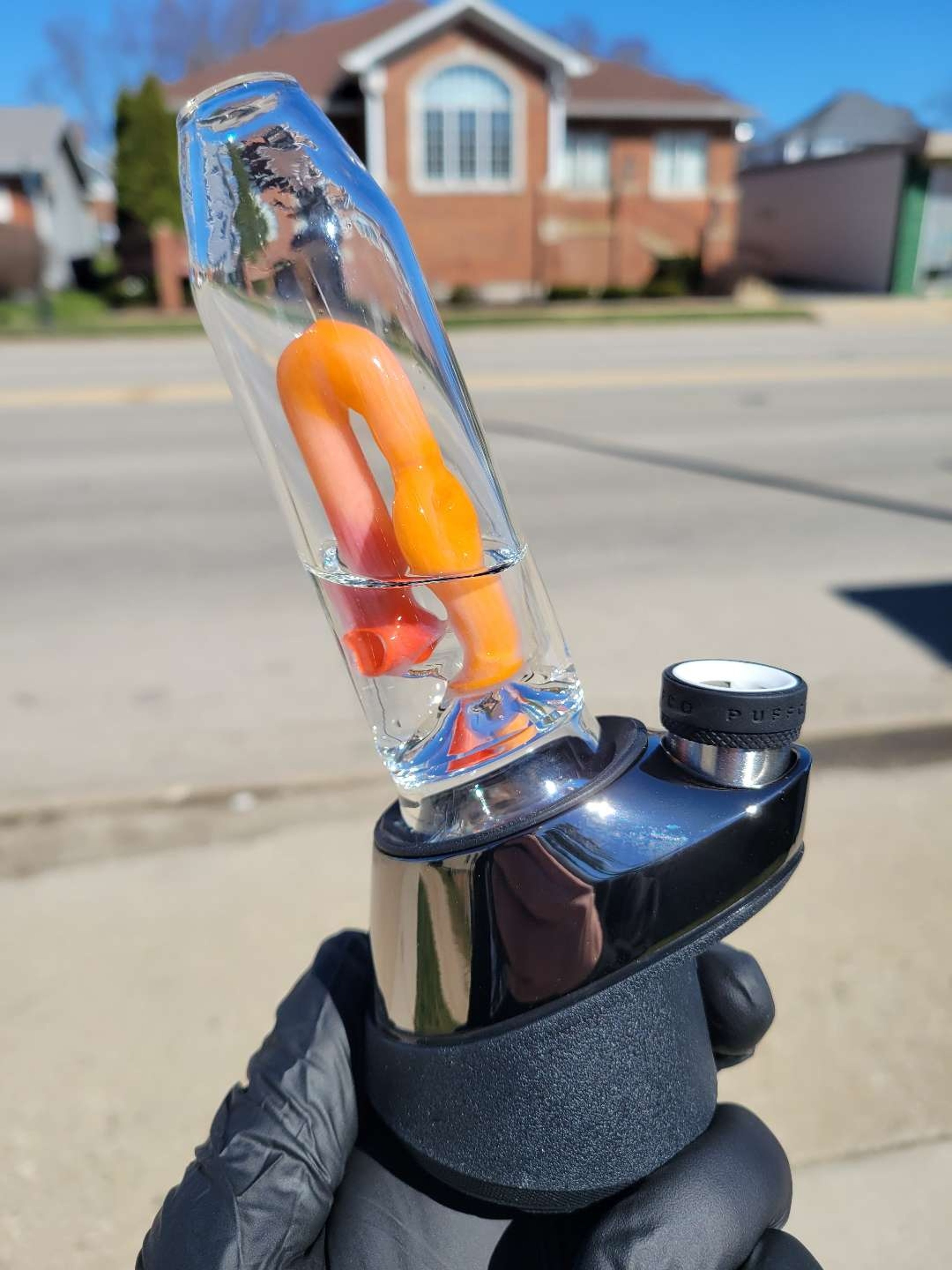 Preview pic of Devils_own_glass Puffco Top w/ Color Perc