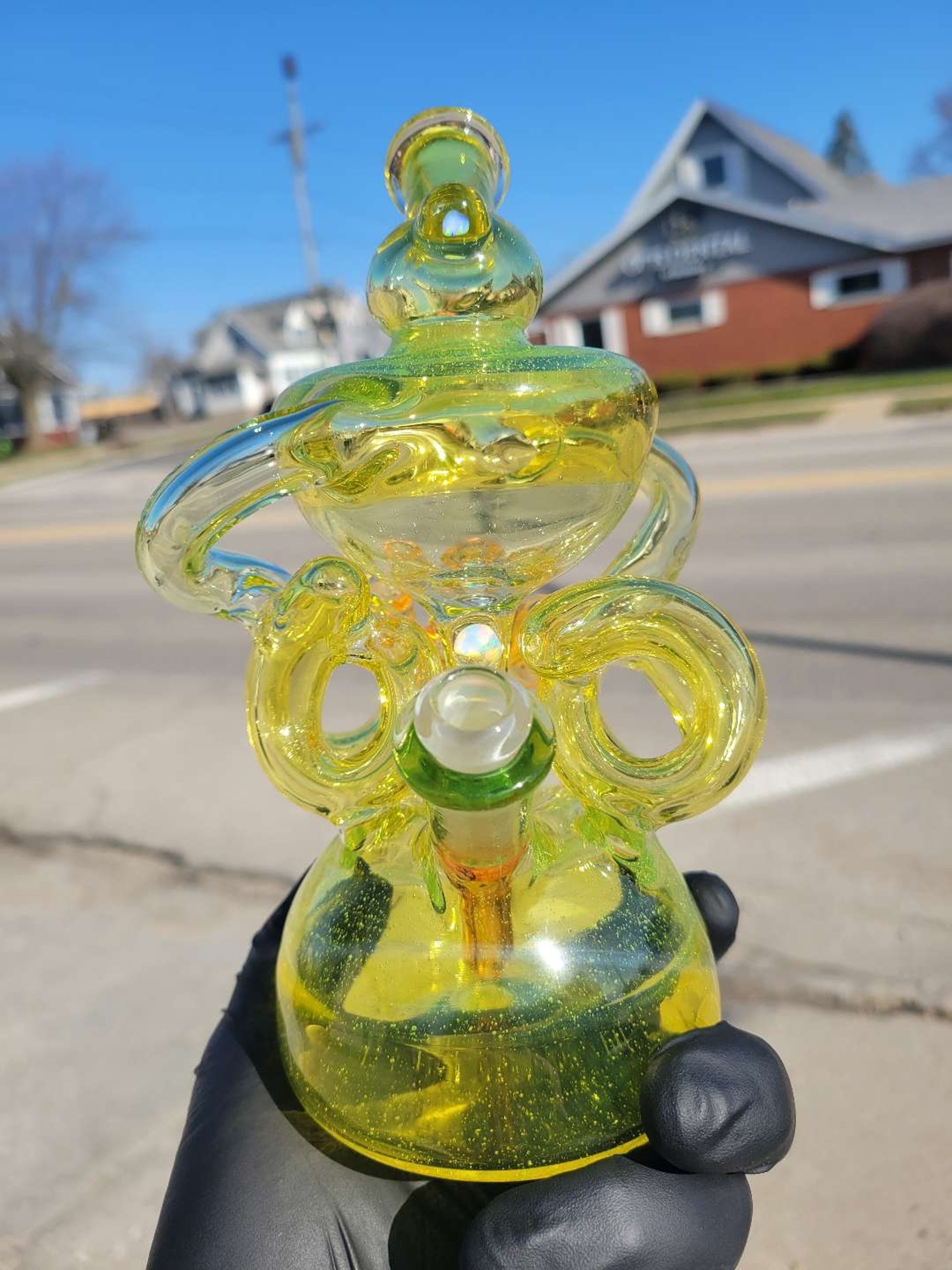 Preview pic of Orian Glass Corkscrew Recycler