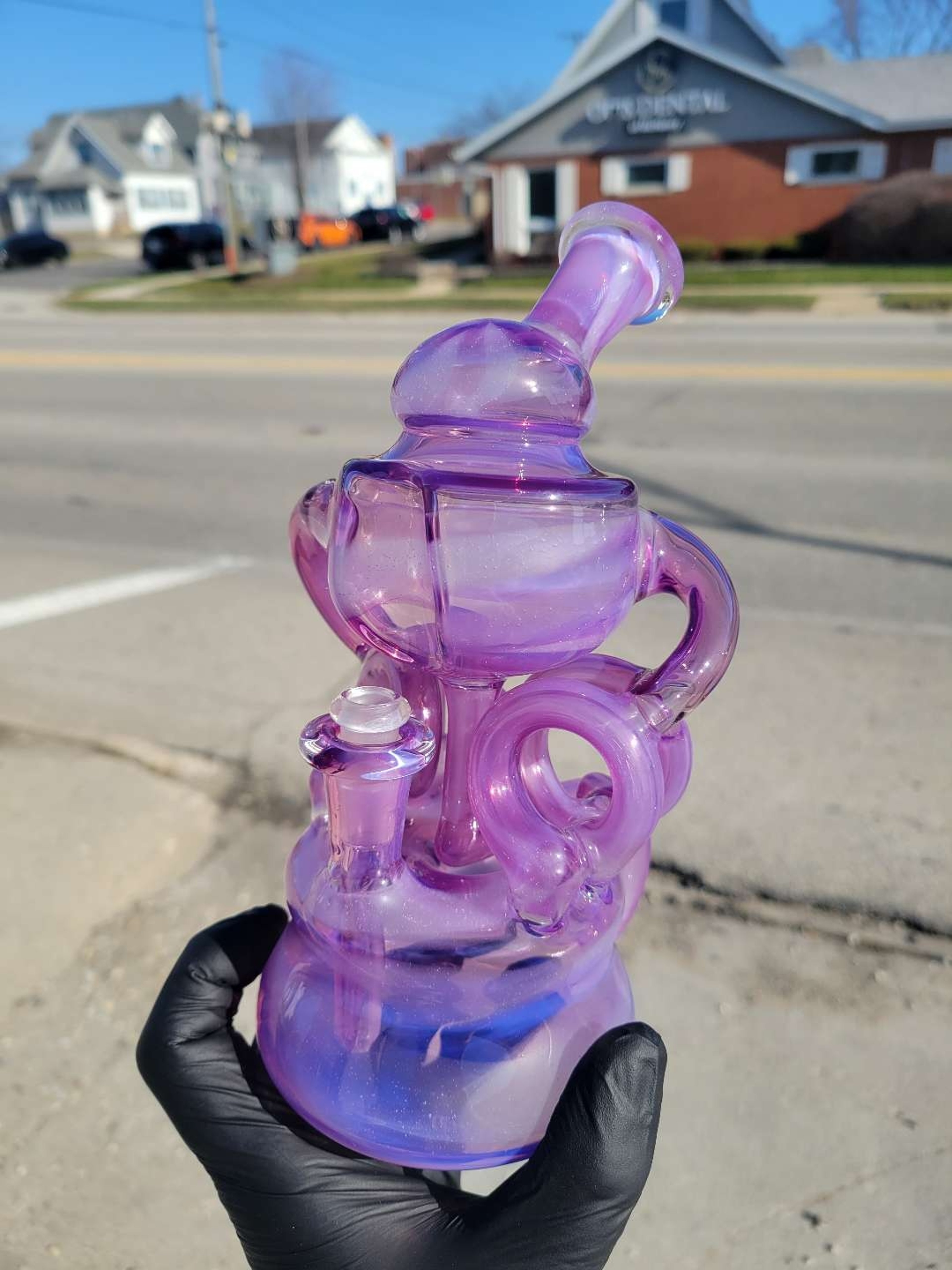 Preview pic of Orian Glass Corkscrew Recycler