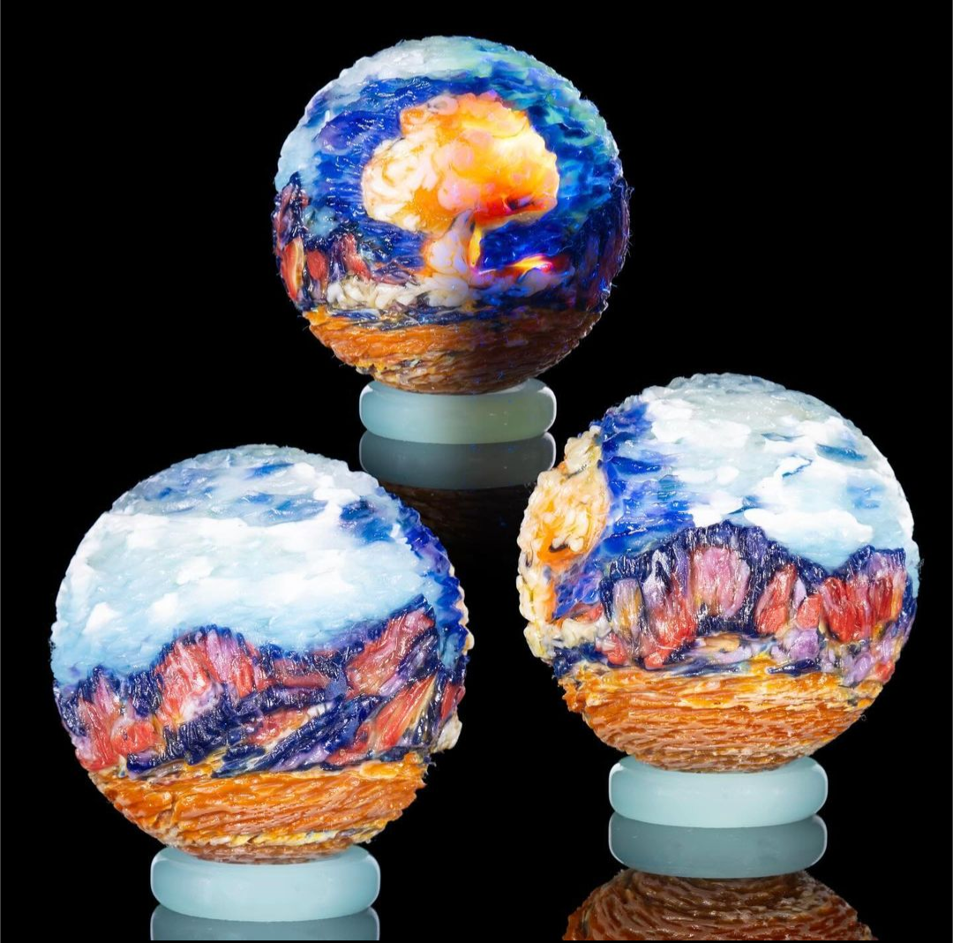 Preview pic of Hallie Cat "Barbenheimer" Marble - 42.5 mm