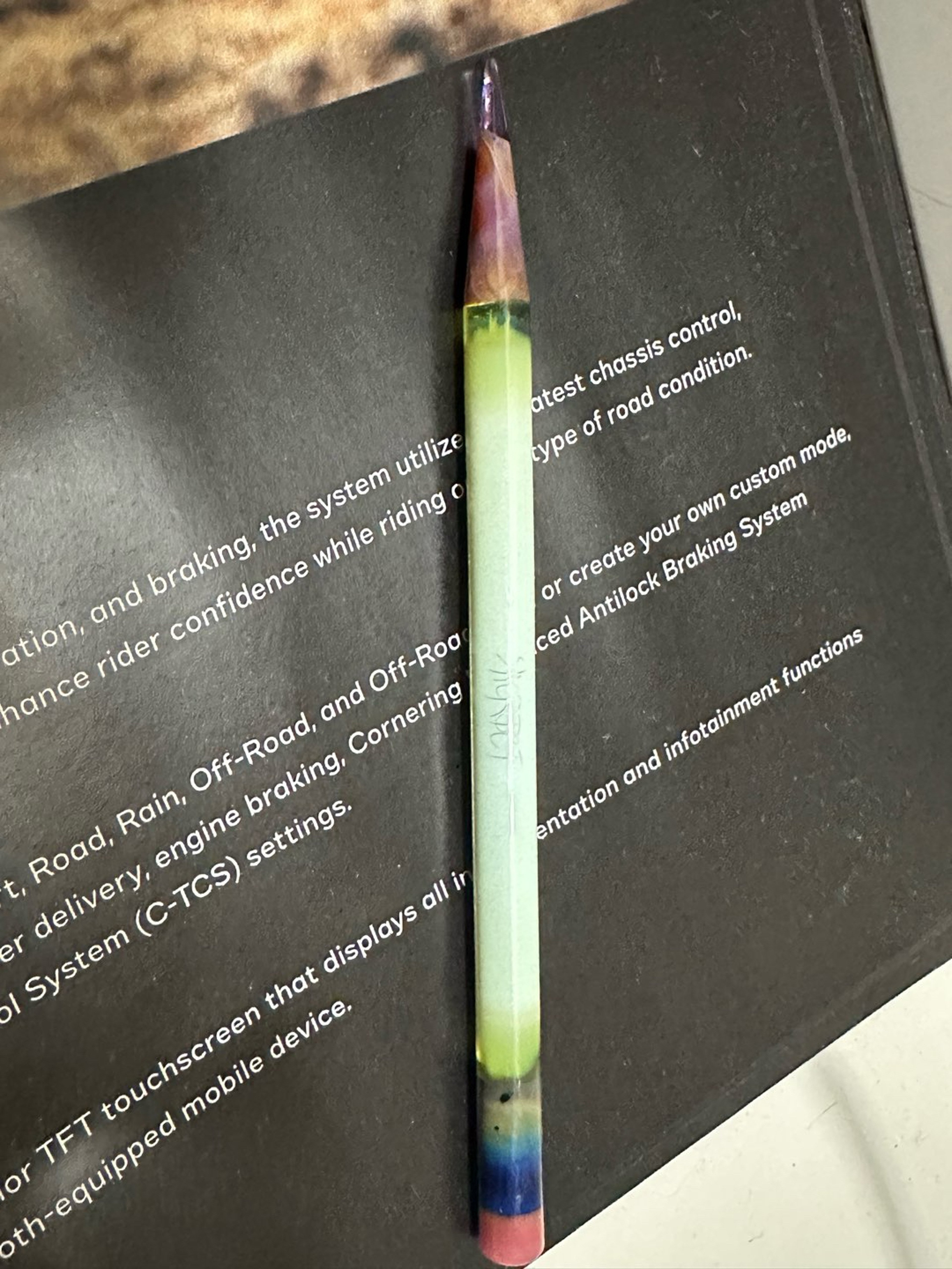 Preview pic of Sherbet sunset slyme cfl pencil