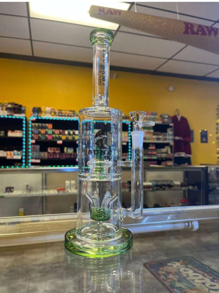 Tsunami Thick Glass Rig | Shop Rigs on GlassPass