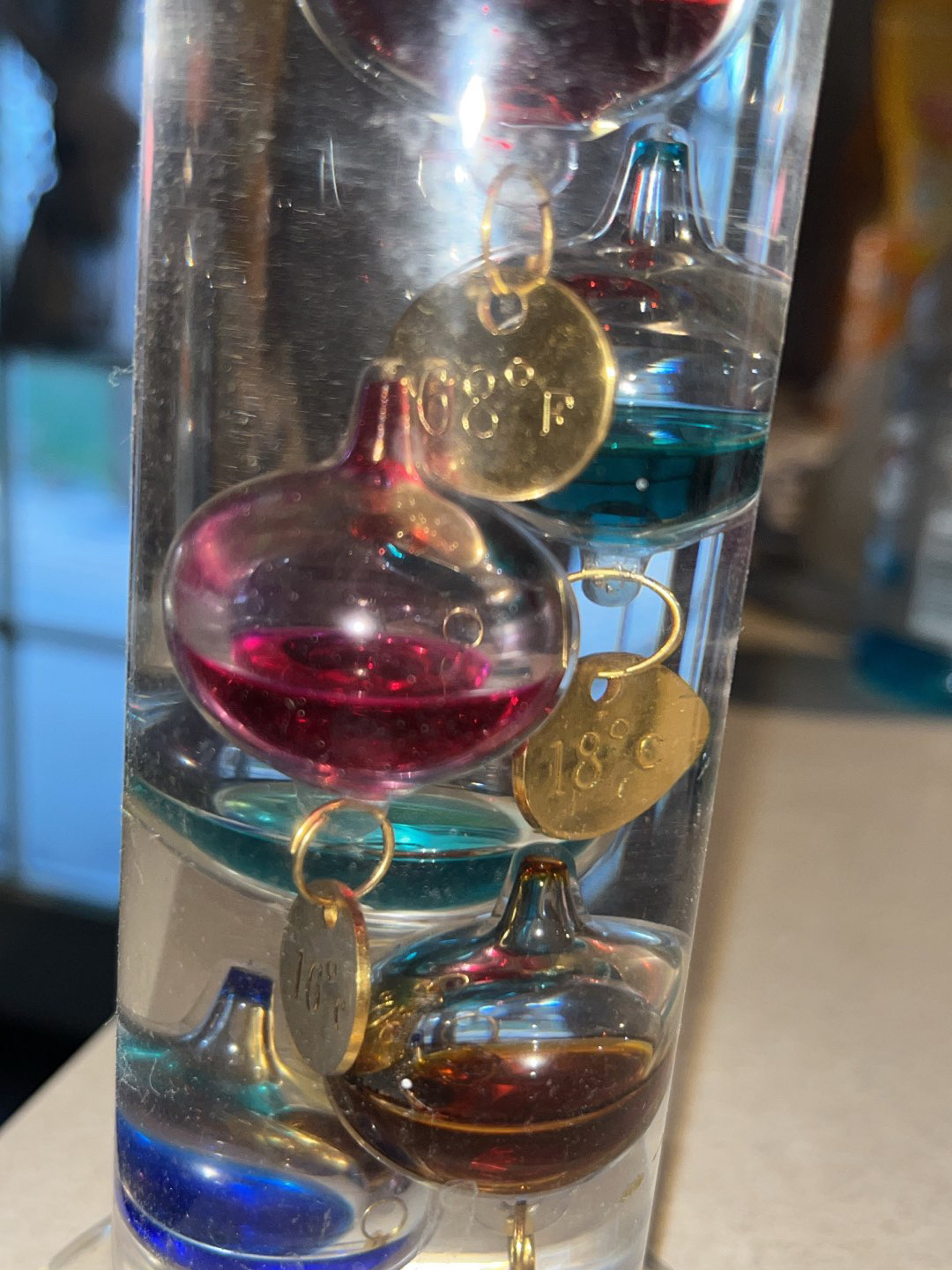 Preview pic of glass thermometer