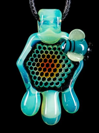 Preview pic of Joe p honeycomb pendant