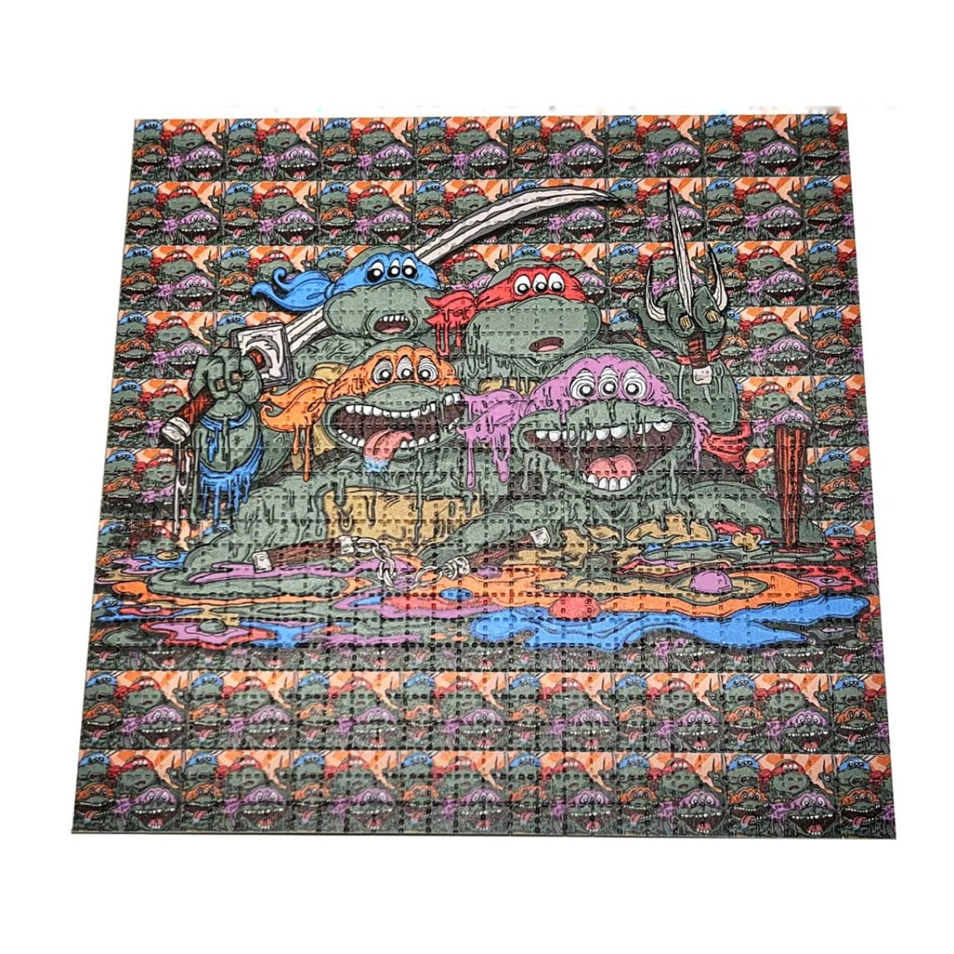 Preview pic of Wookerson x Vincent Gordon “Turtle Soup” Blotter Print