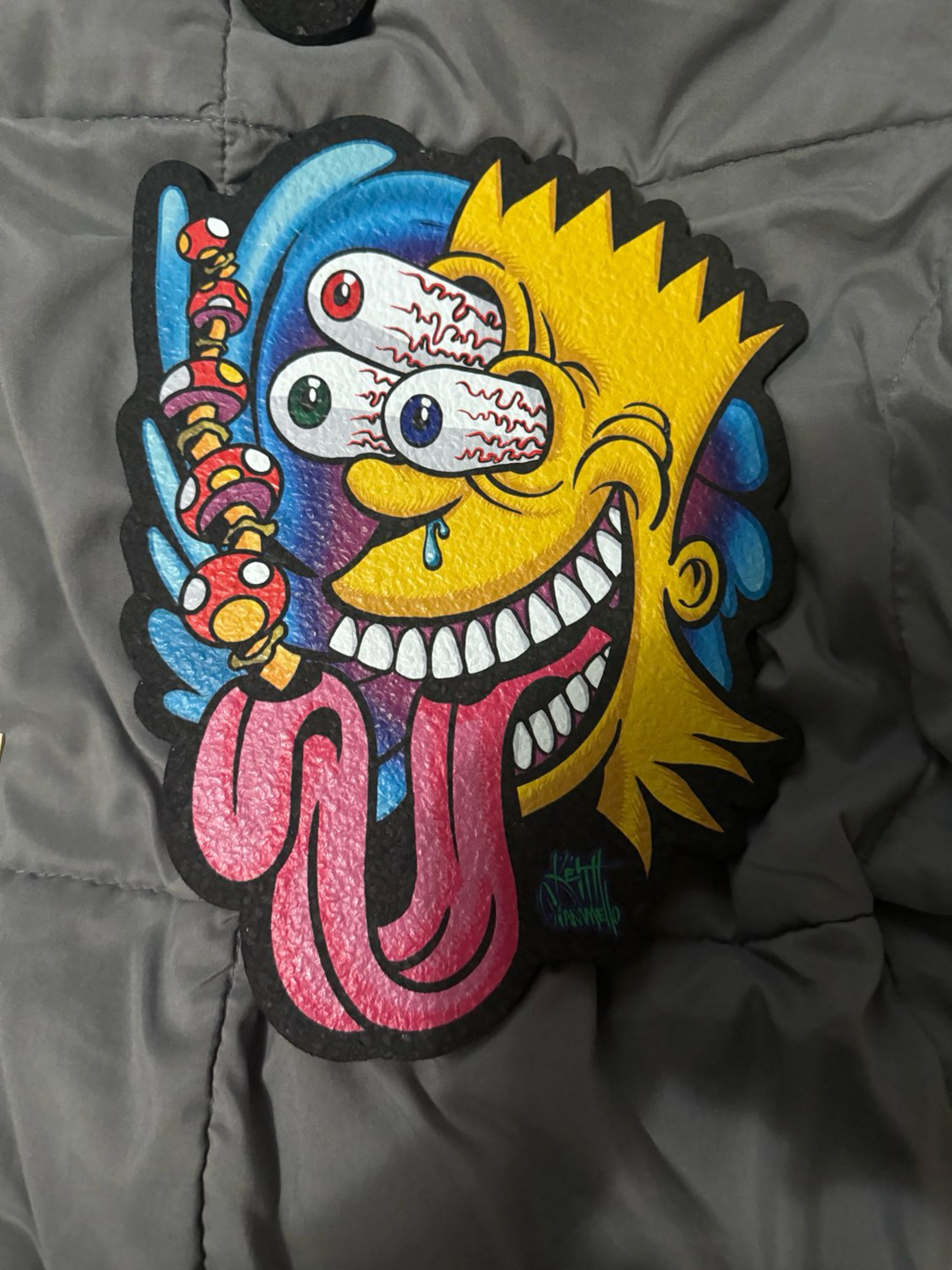 Preview pic of Simpsons moodmat