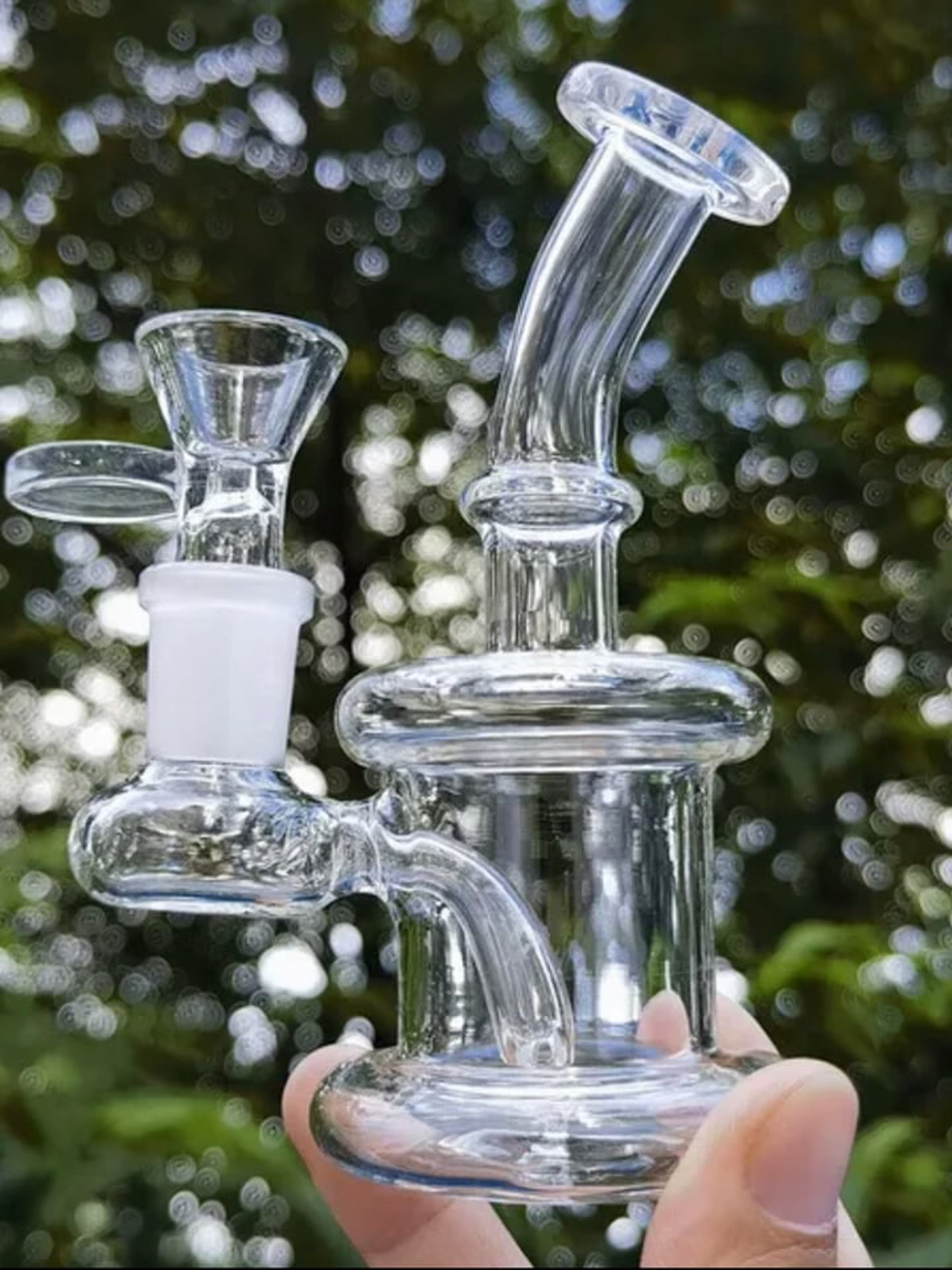 Preview pic of 4.5 Inch Premium Glass Bubbler