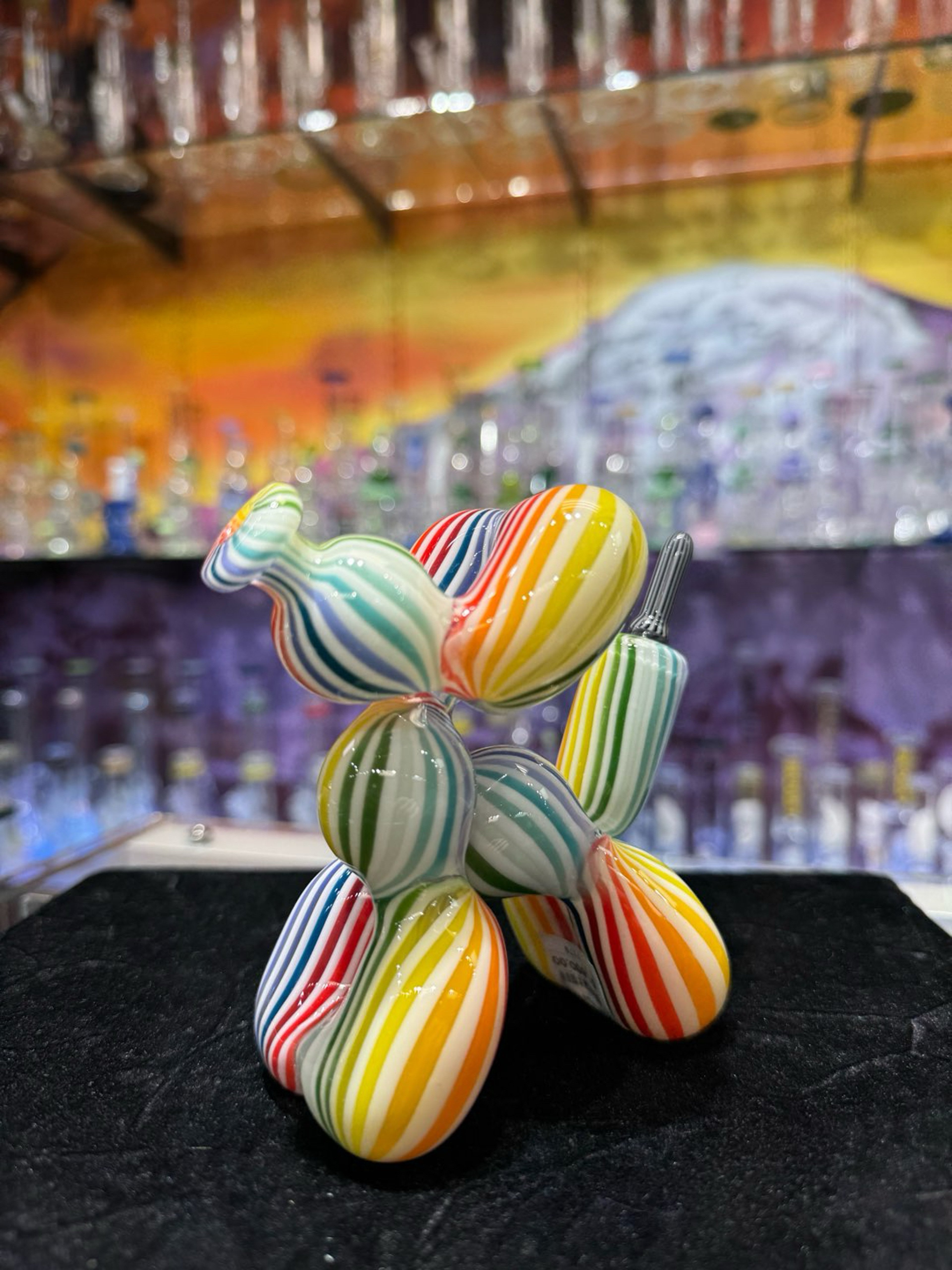 Preview pic of Blitzkriega Rainbow Linework Balloon Dog!