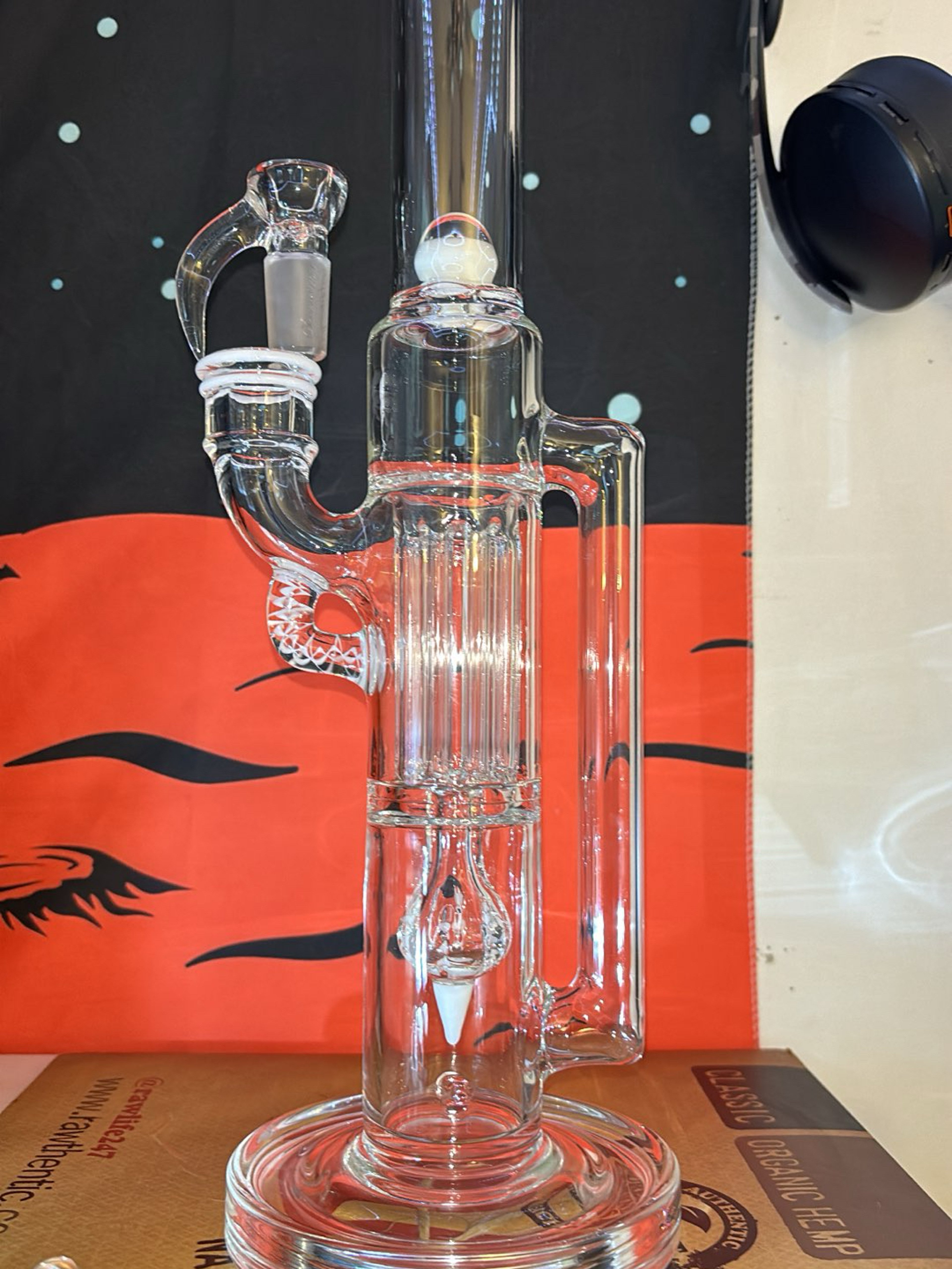 Preview pic of Blazed glass pillar recycler