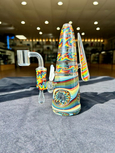 Preview pic of Fully Worked Rainbow Raindrop Mini Tube