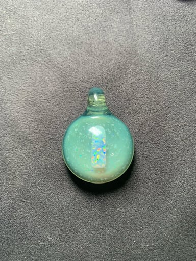 Preview pic of Pastel potion opal slab pendant