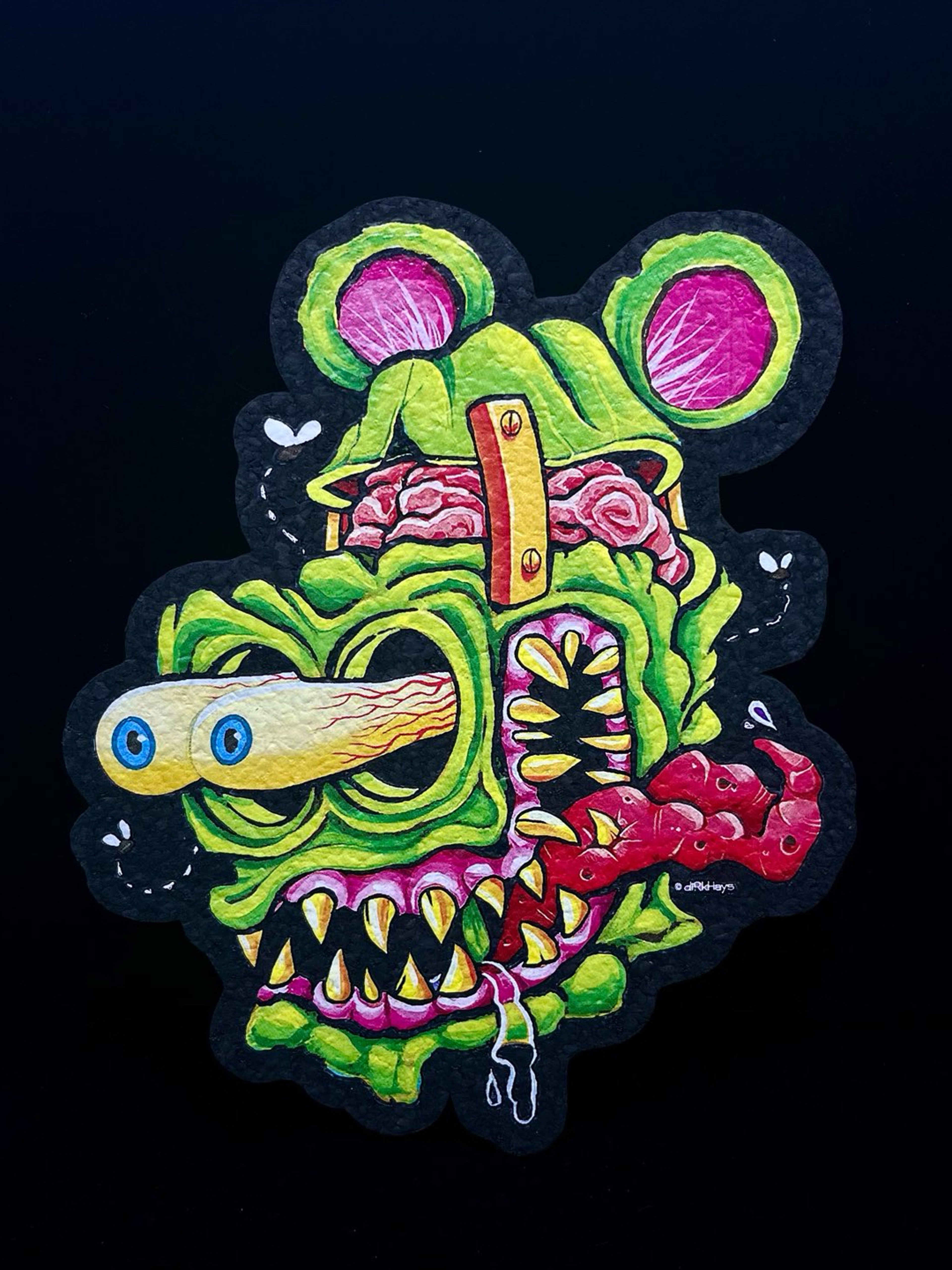 Preview pic of Stink Fink Mat by Dirk Hays x 710 Emporium x Moodmats