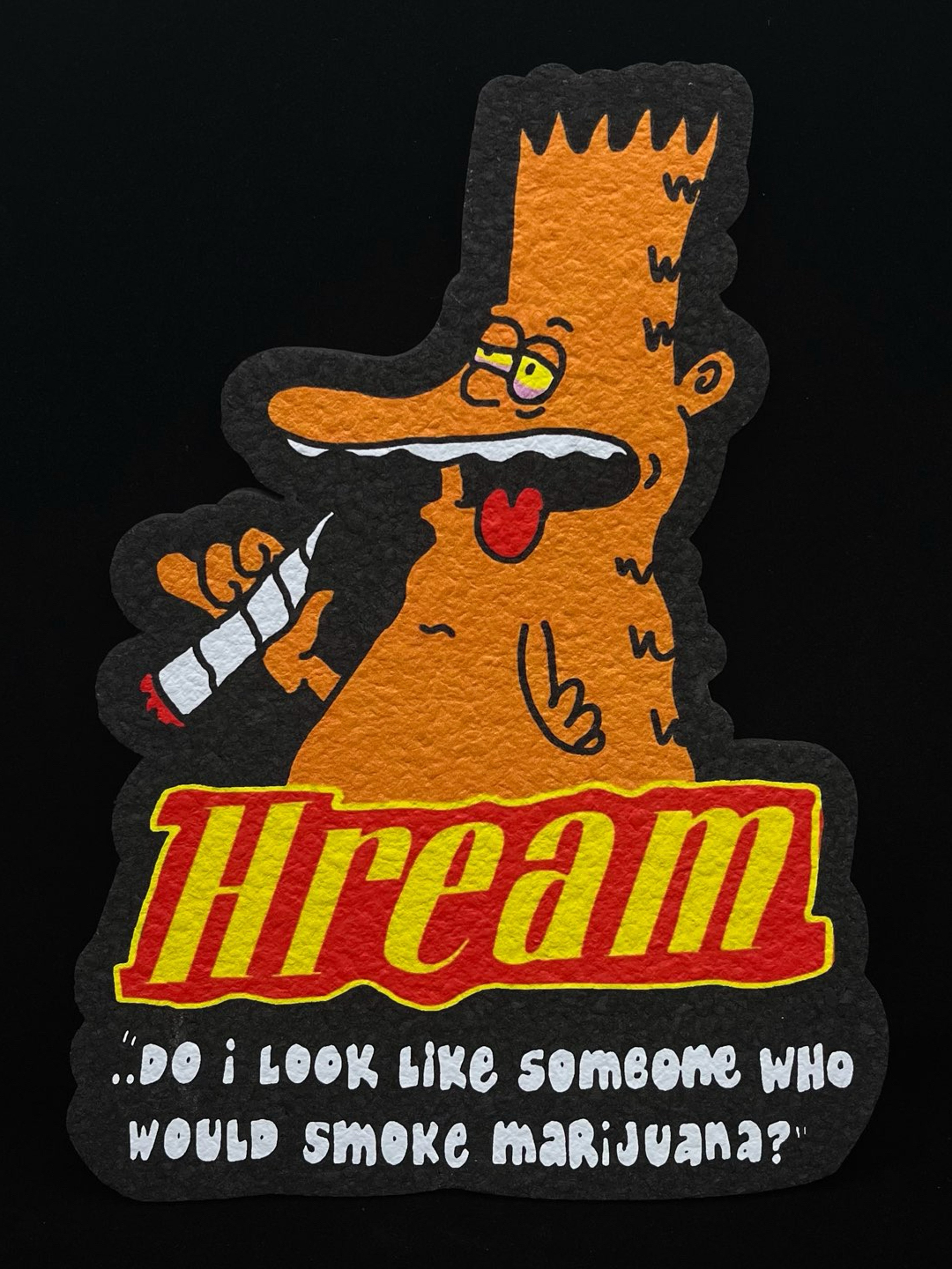 Preview pic of GZ1 Whatever Forever Bart Mat by Moodmats x GZ1