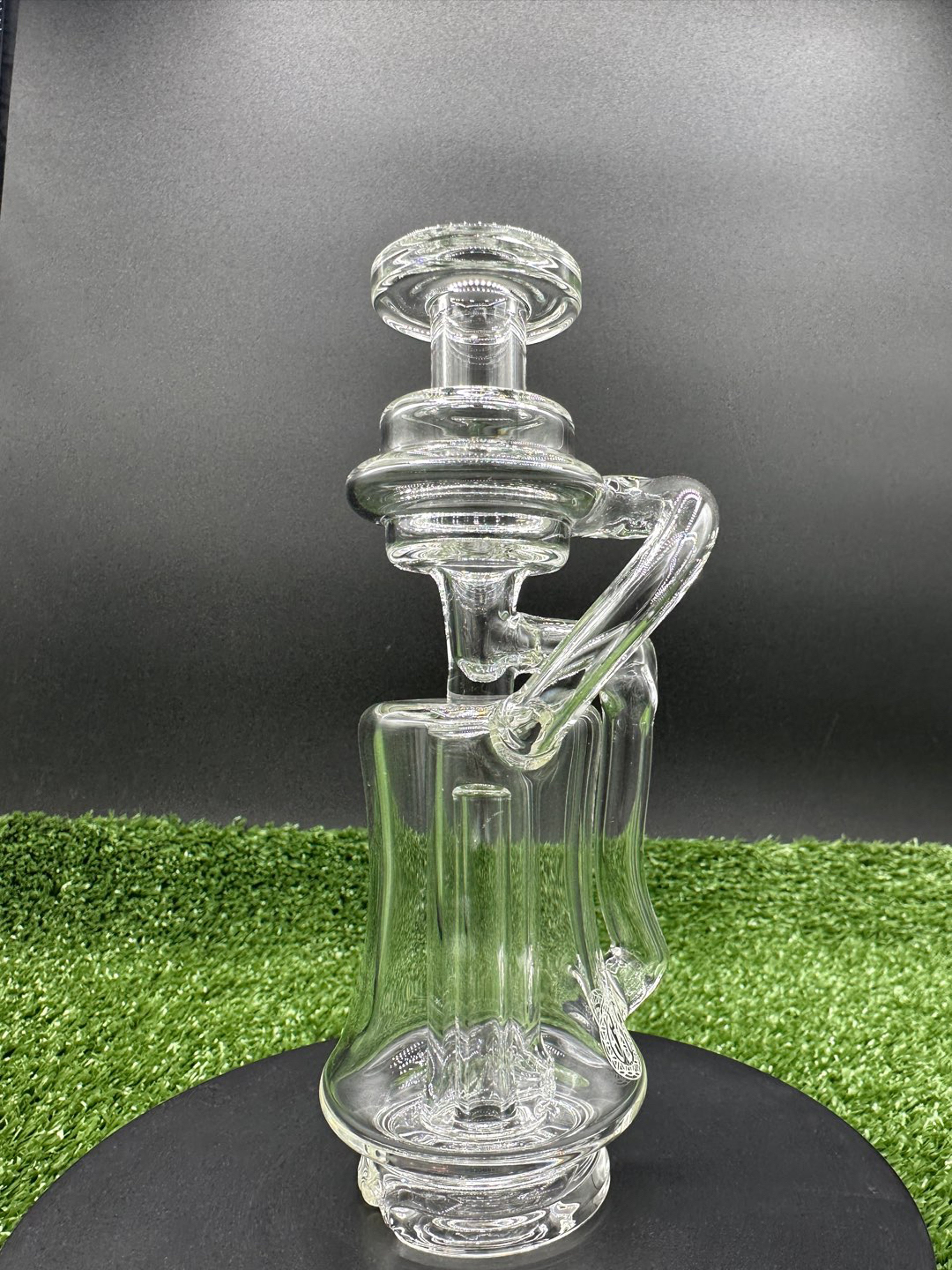 Preview pic of Fatboy Glass Puffco Recycler top