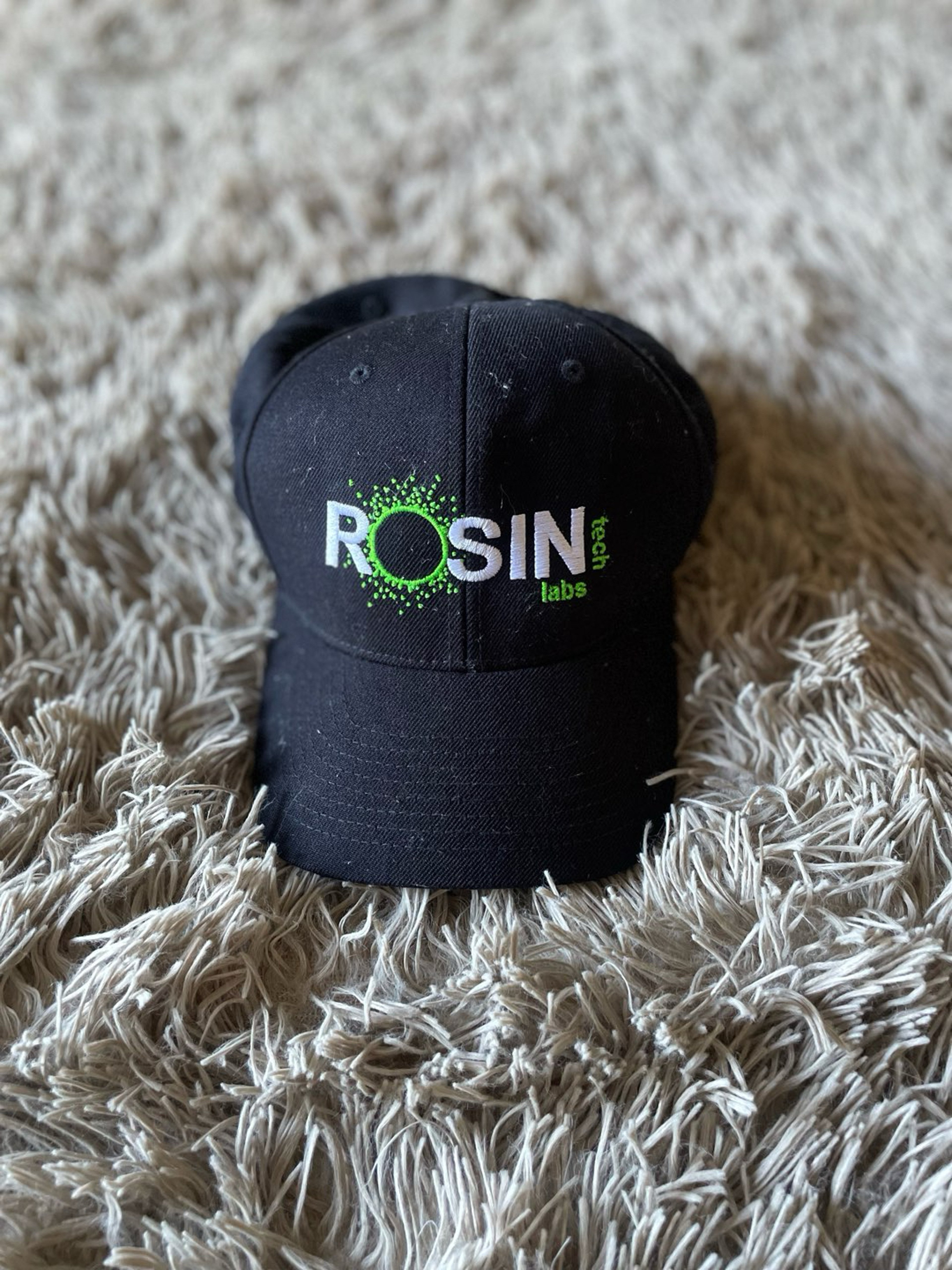 Preview pic of Rosin Tech Solventless on back SnapBack