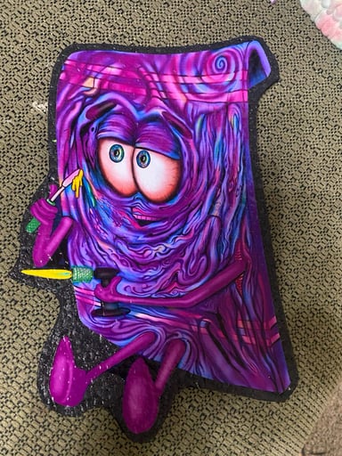 Preview pic of custom towelie dabmat