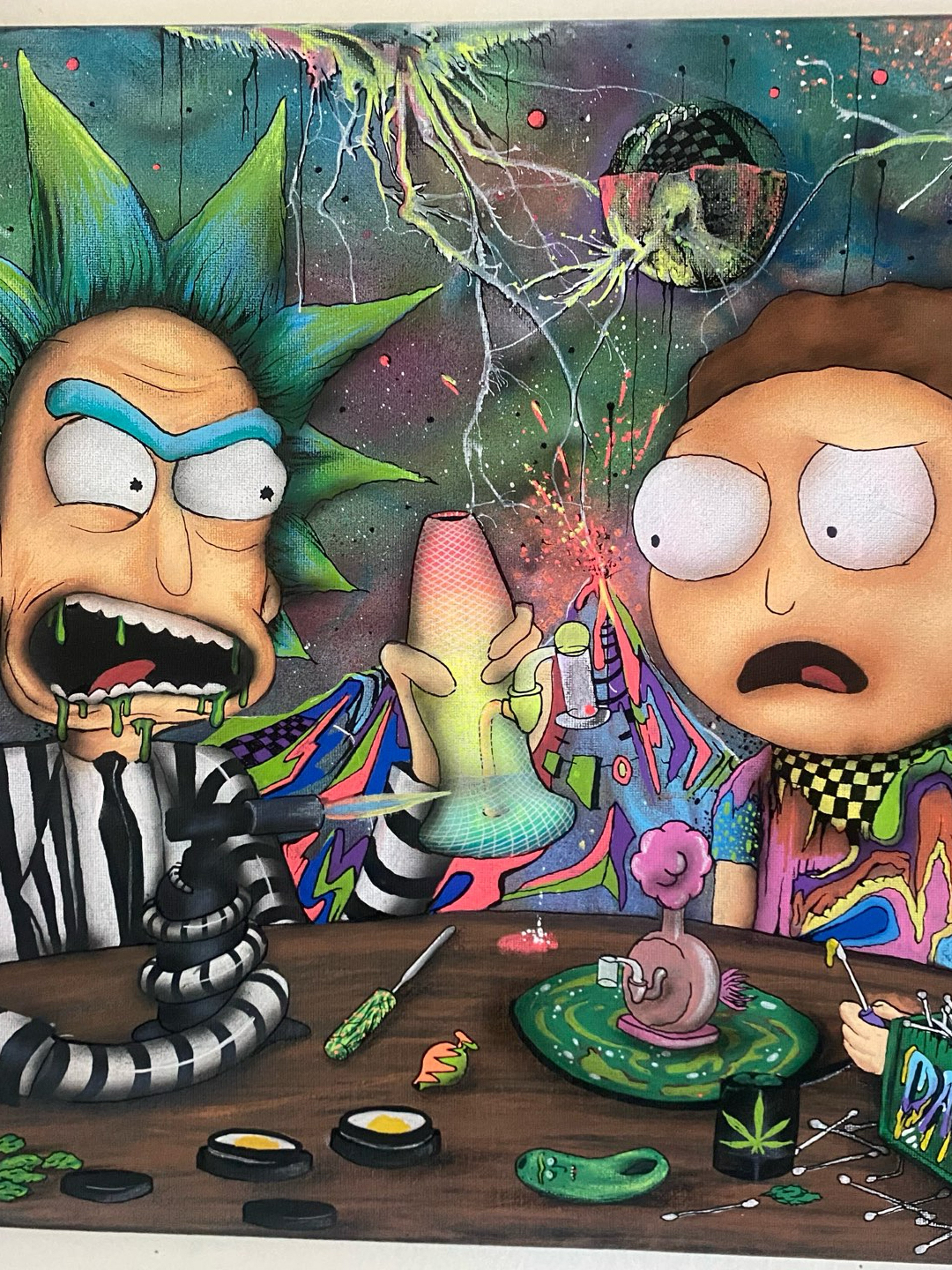 Preview pic of rick n morty sesh mat