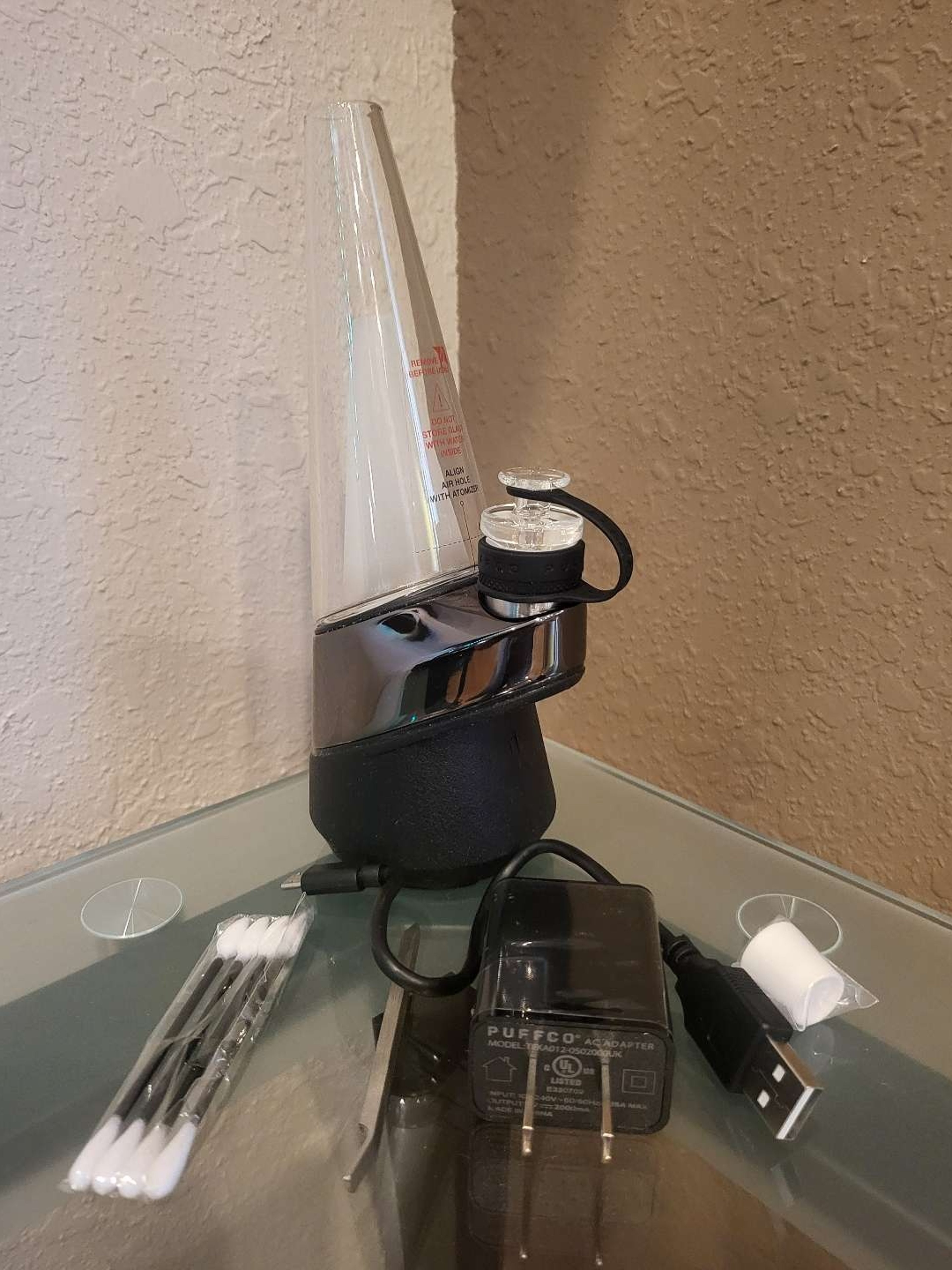 Preview pic of Refurbished Puffco Peak OG Base + all new accessories (OG Bundle #4)