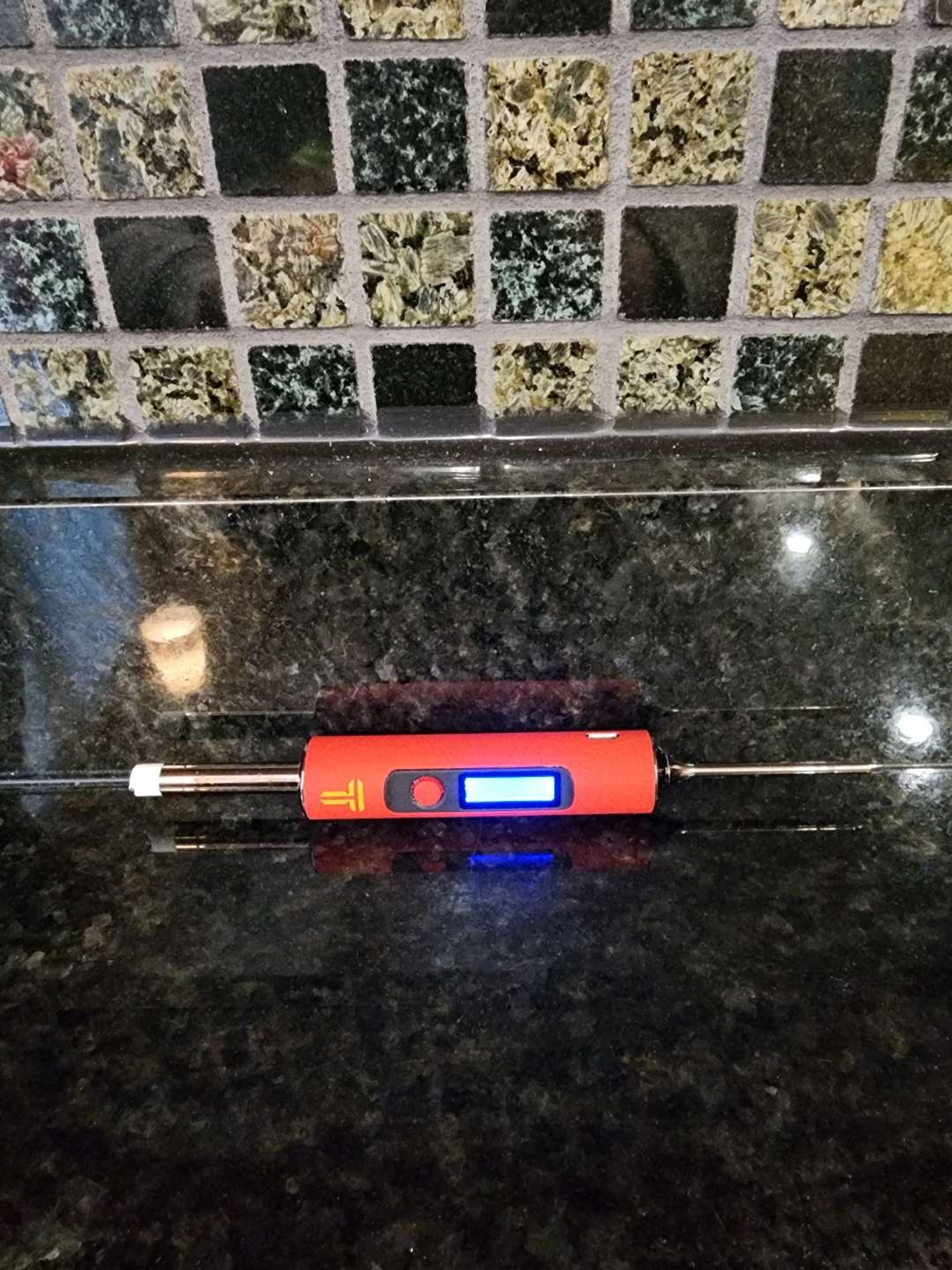 Preview pic of Used Terpometer limited edition fire red