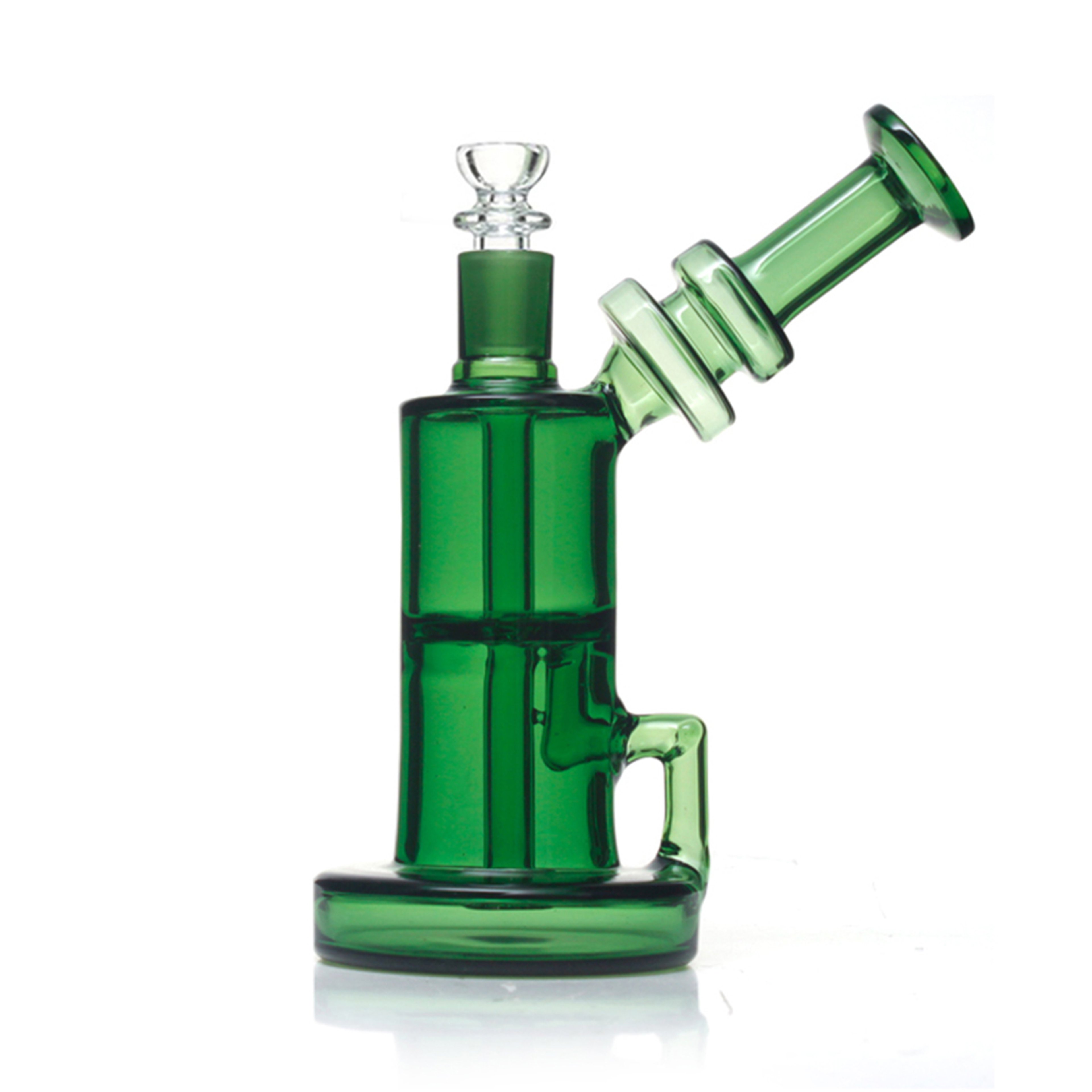 Preview pic of 8 INCHES SHOWERHEAD PERC TRANSLUCENT SIDE SPOUT OIL RIG