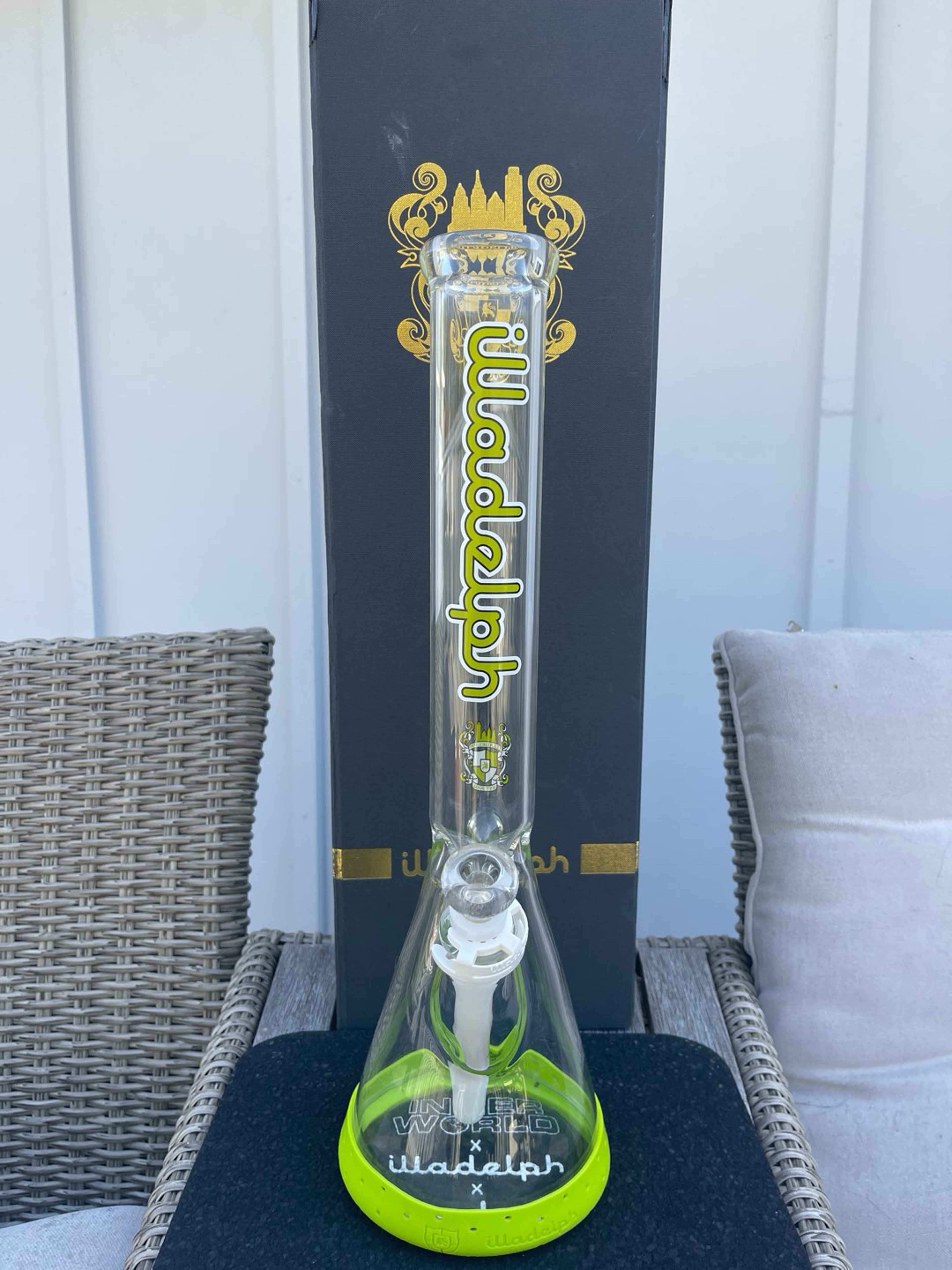 Preview pic of Illadelph Lime Beaker Set 🍋‍🟩