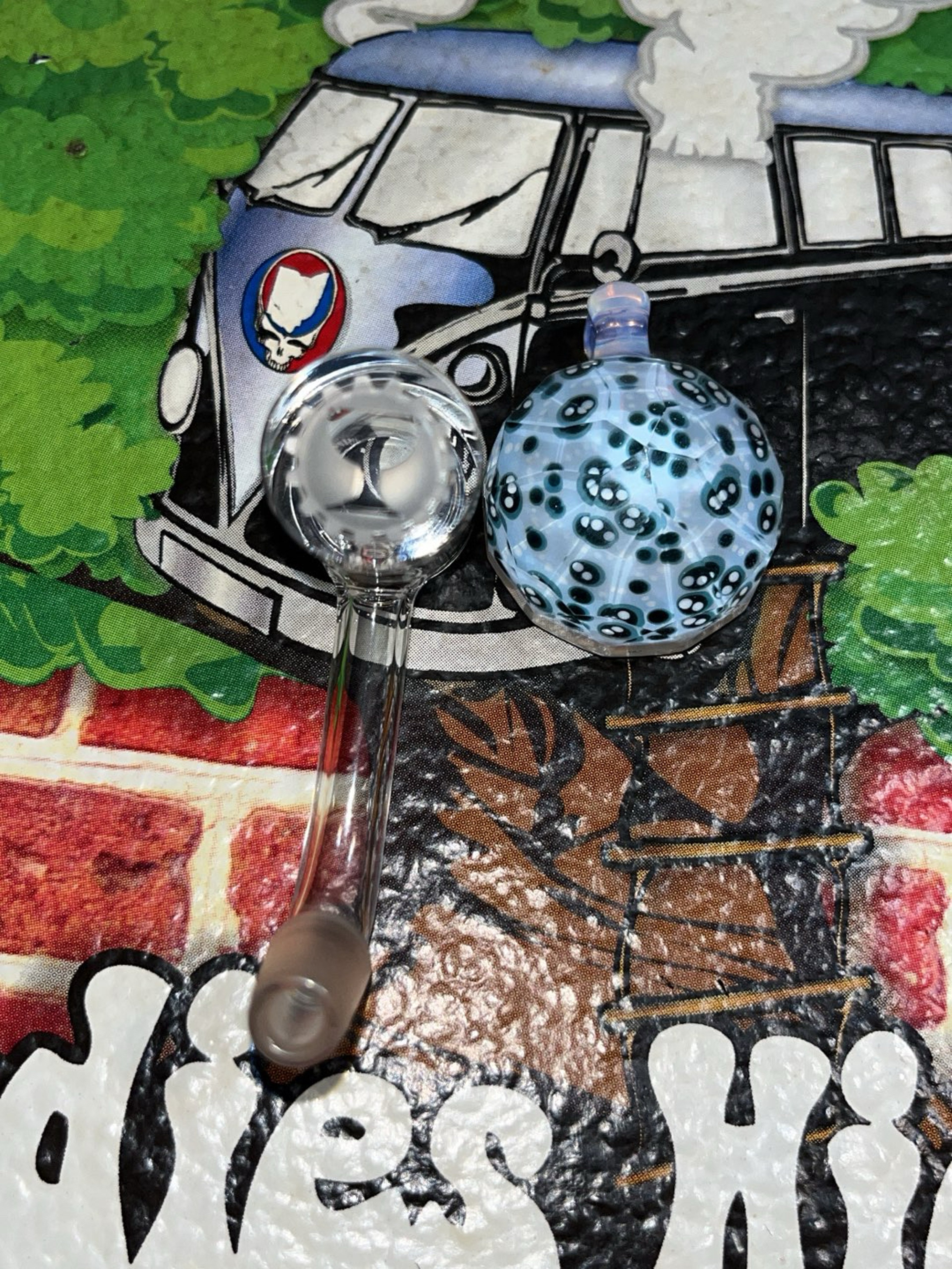 Preview pic of Toro grail & faceted carwash pendant