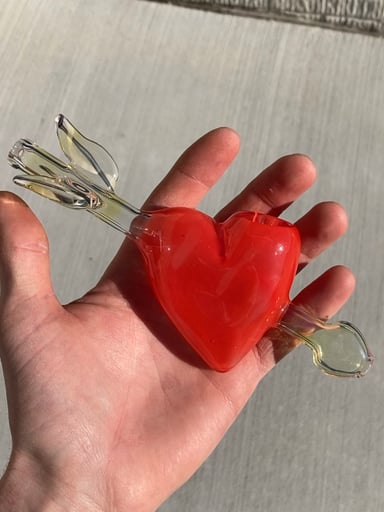 Preview pic of Heart and Arrow pipe