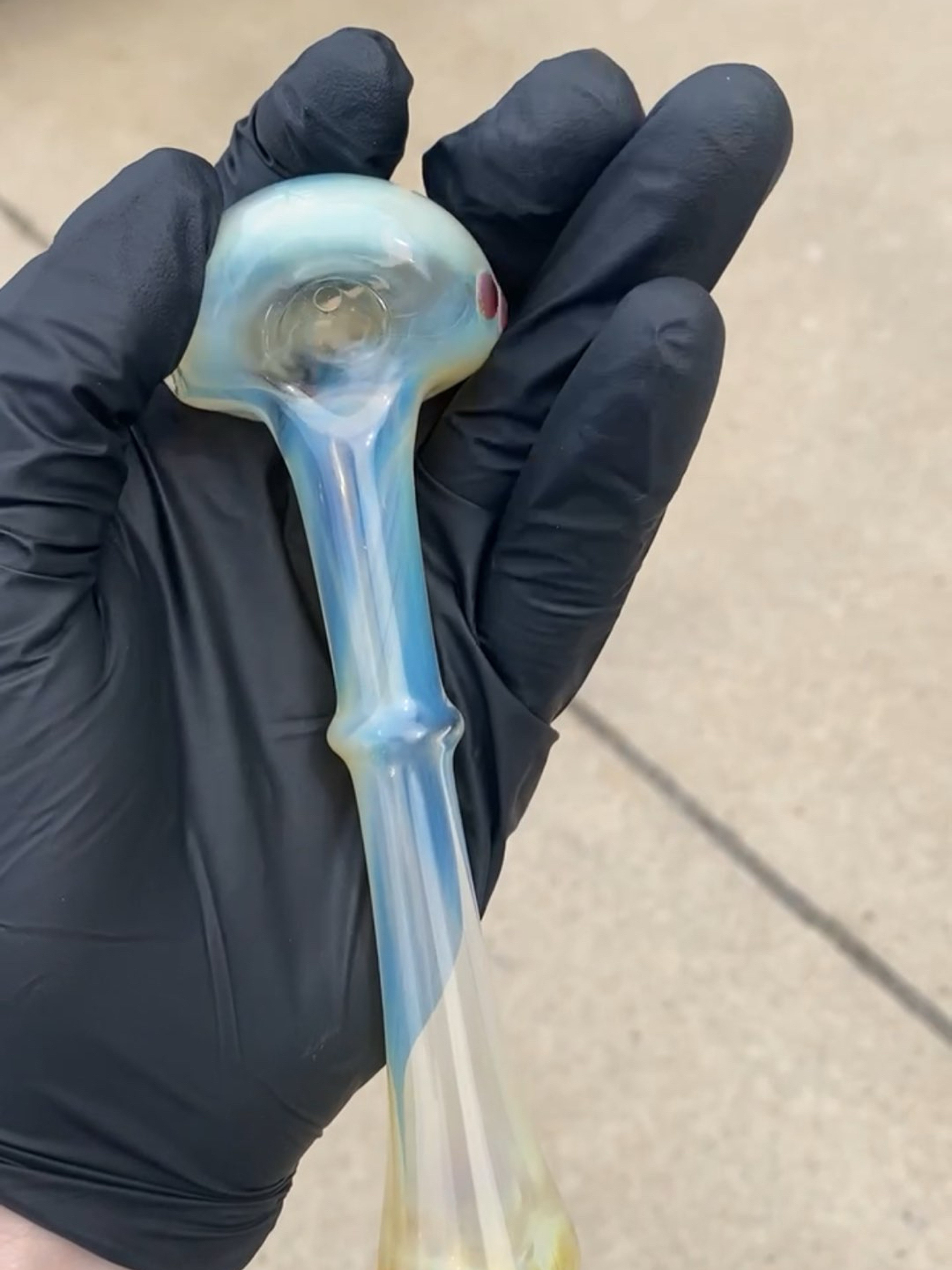 Preview pic of Extra long fumed spoon