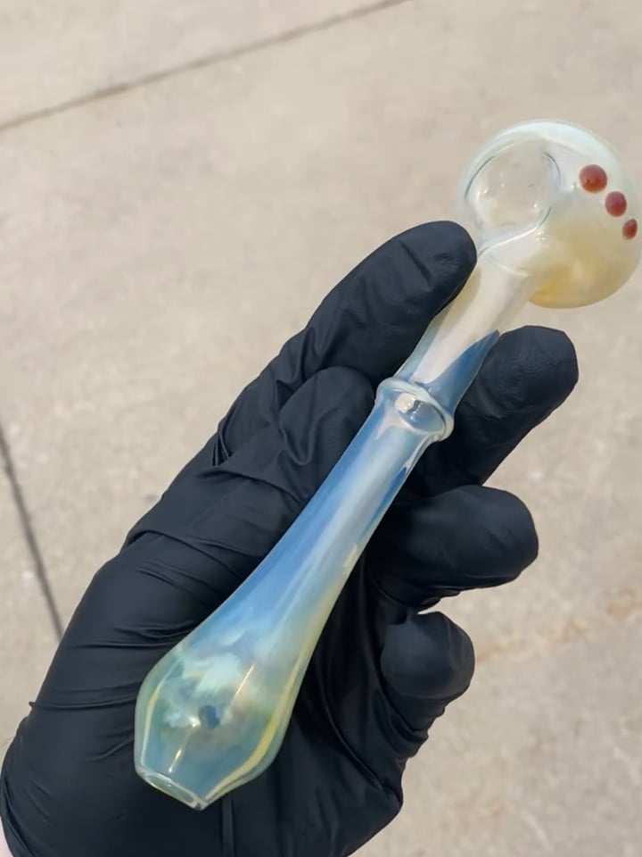 Extra long fumed spoon Image 1