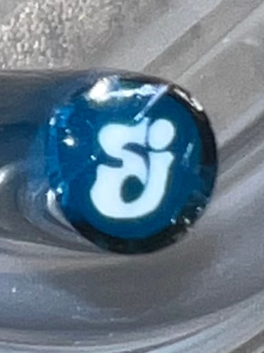 Preview pic of Borosillicate String Cheese Incident Millefiori Cane Glassblowing 33 COE