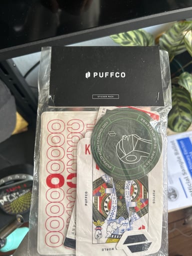 Preview pic of FIRST RUN *SEALED* Original PUFFCO sticker pack