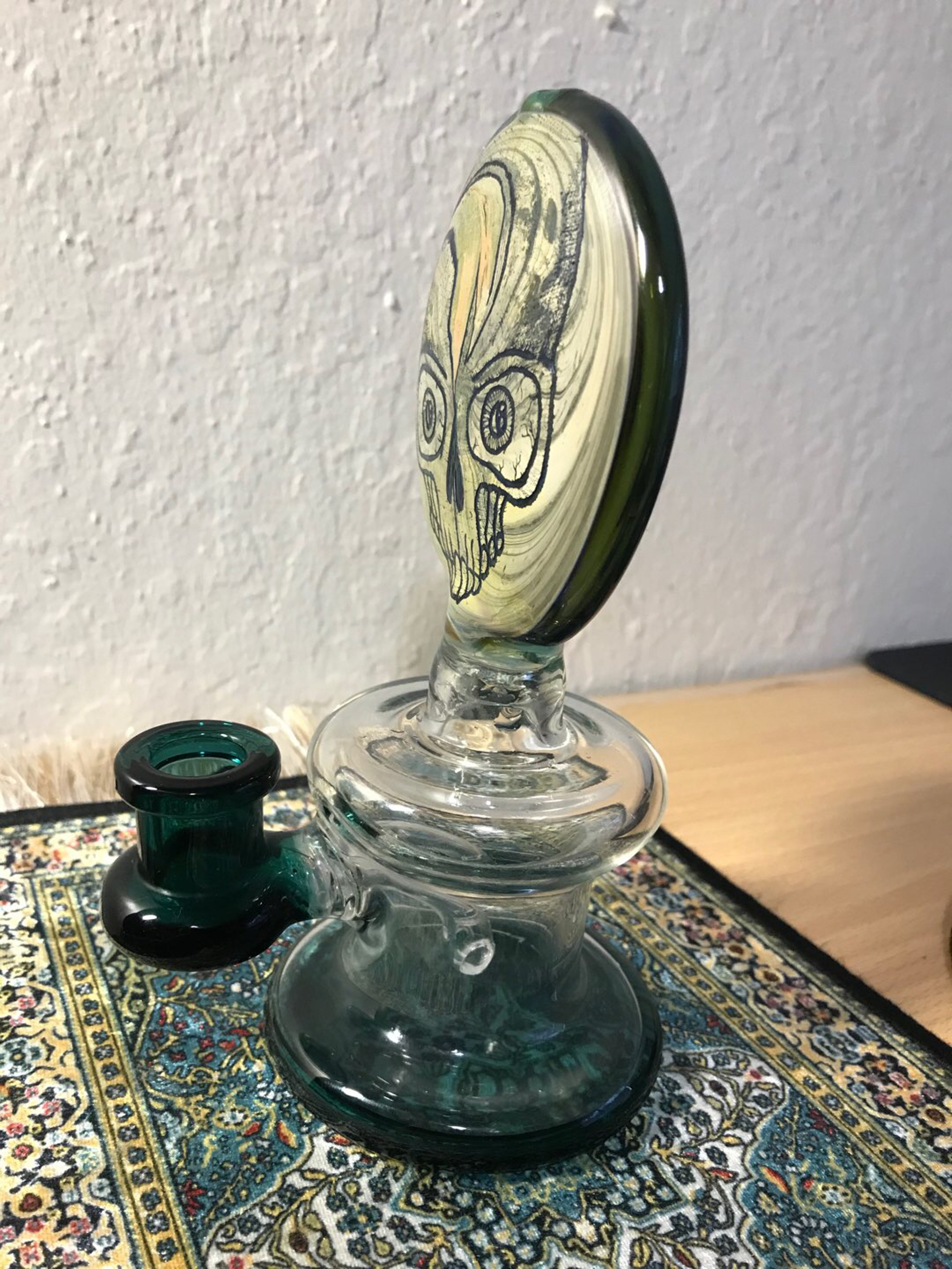 Preview pic of Glassbyging V2 carved disk rig