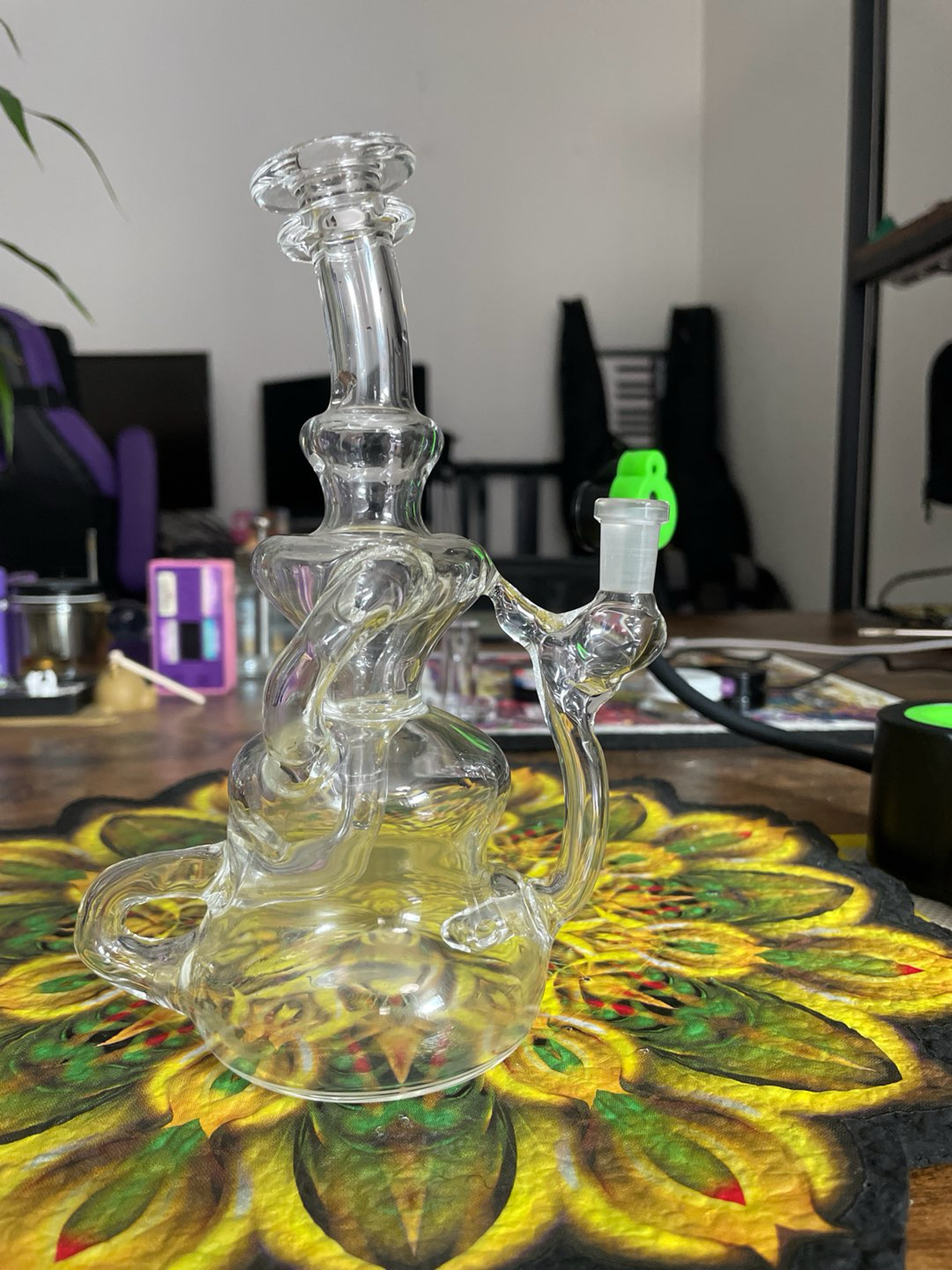 Preview pic of Rick Bird Barry clear recycler