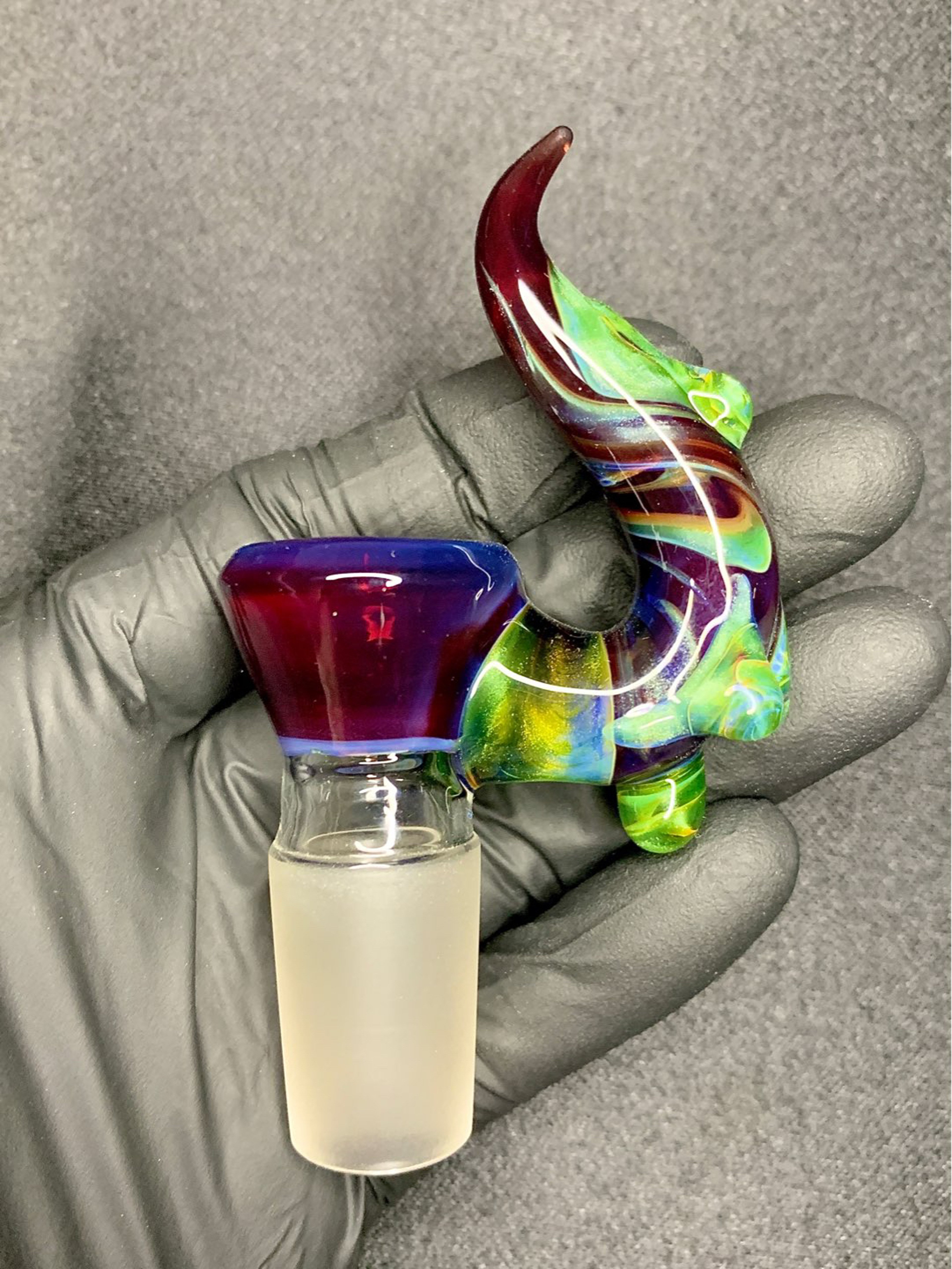 Preview pic of Phoenix/G. Stardust/Amber purple 18mm drip slide