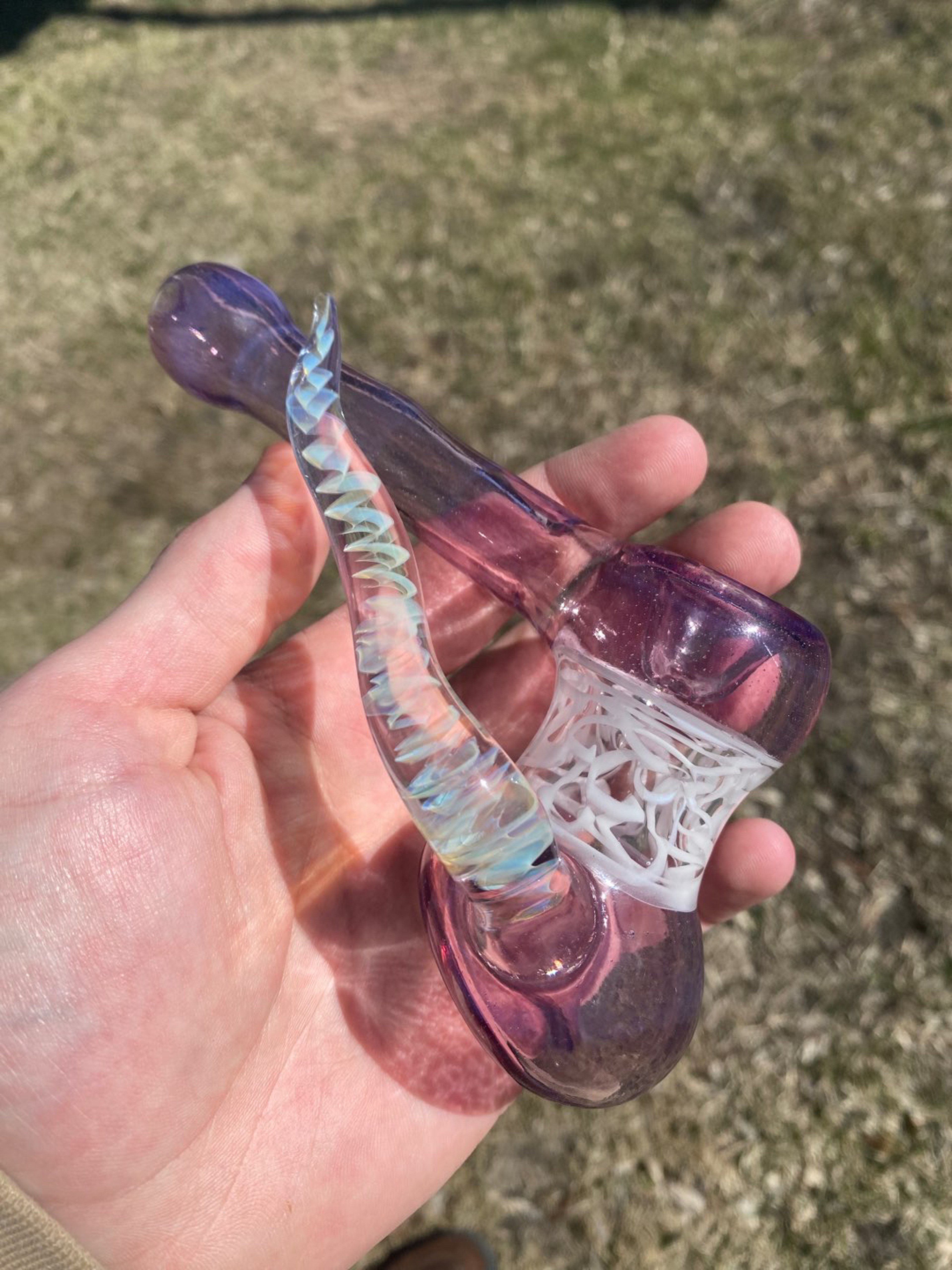 Preview pic of Gold Purple hammer with fume horn and “coil reversal”