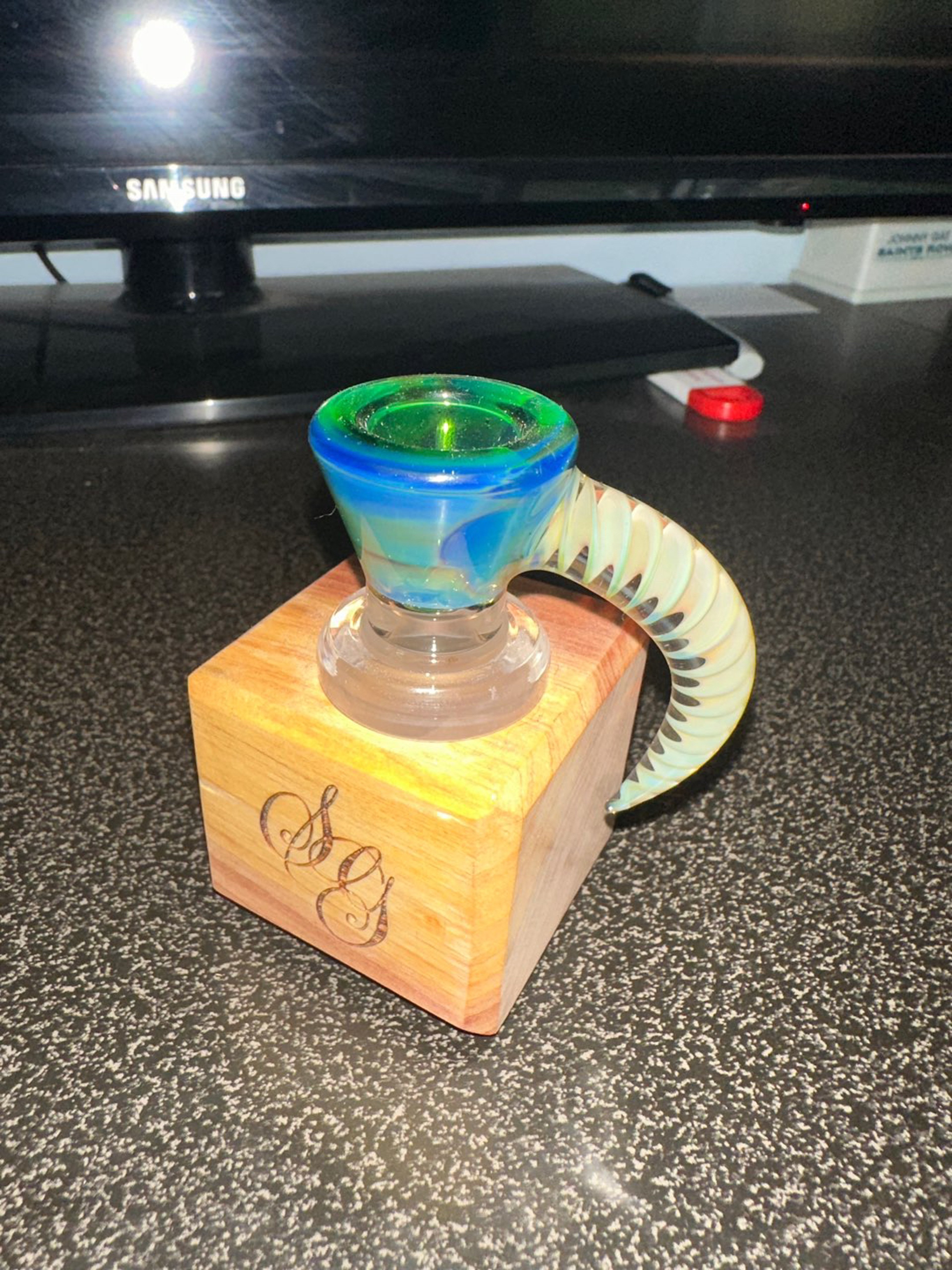 Preview pic of FA Green Energy Slide with Spiral Horn