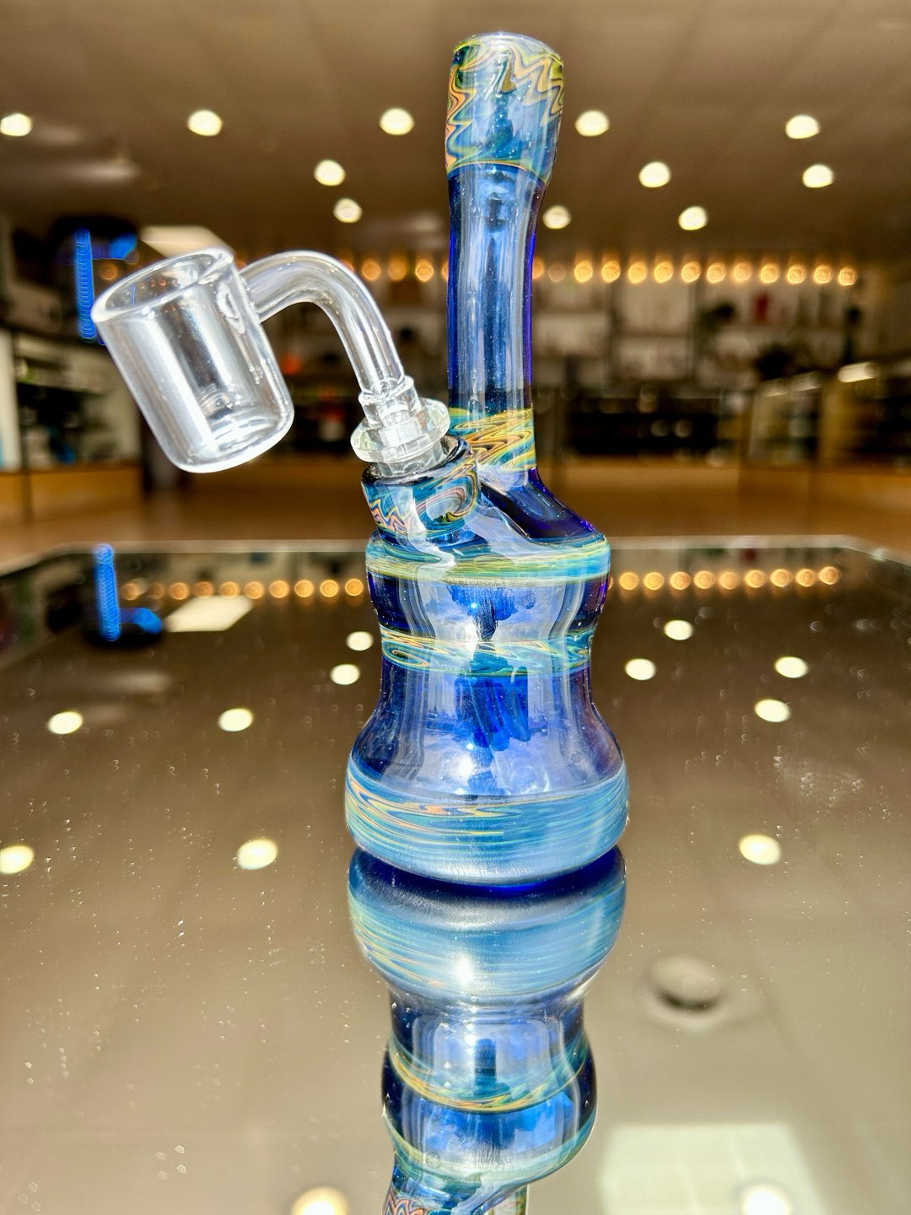 Preview pic of Dark Blue Encalmo Rig with Dichroic Linework Sections