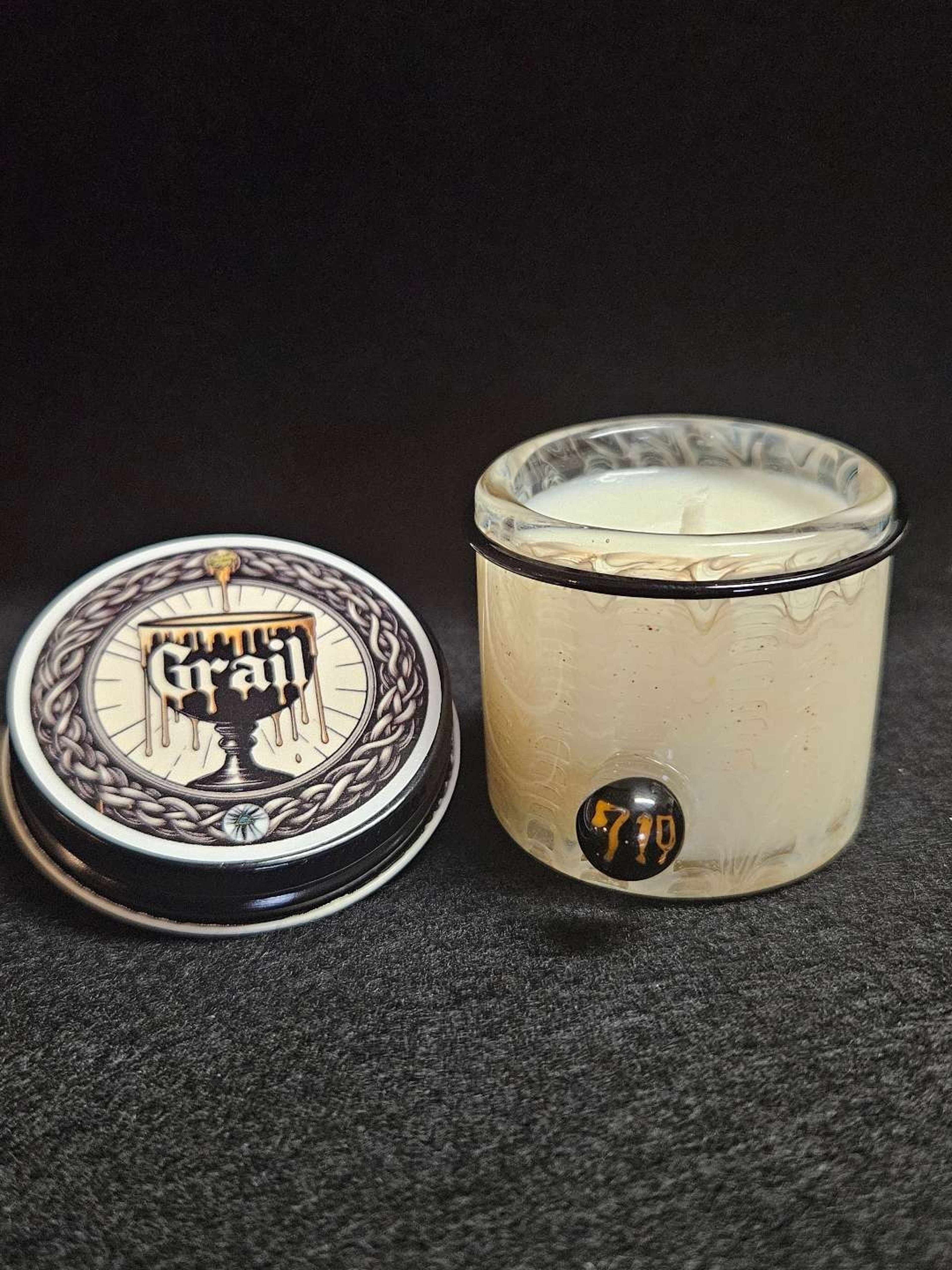 Preview pic of GRAIL "710" Treasure Candle by BurningBush