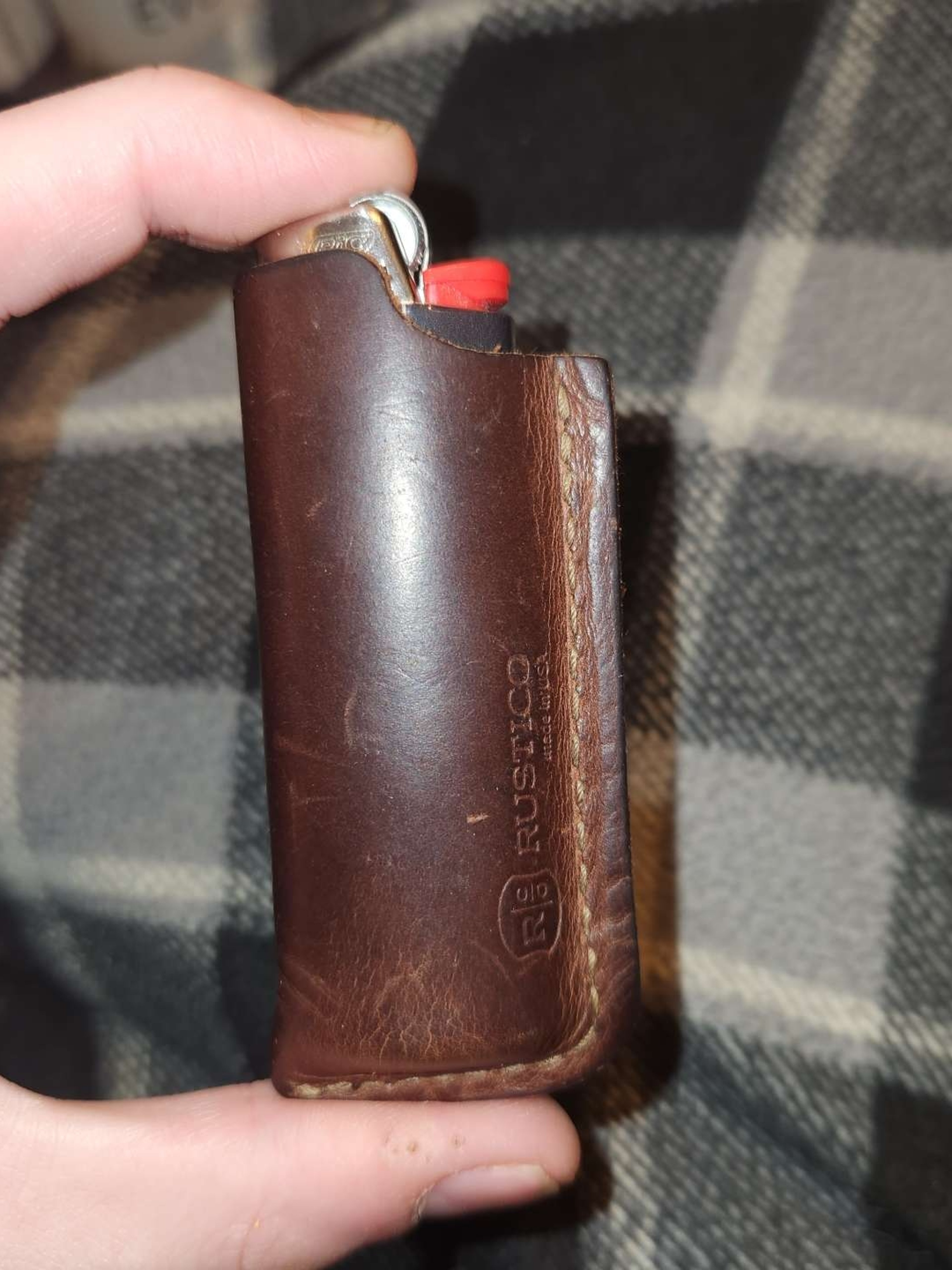 Preview pic of Lighter Sleeve Leather