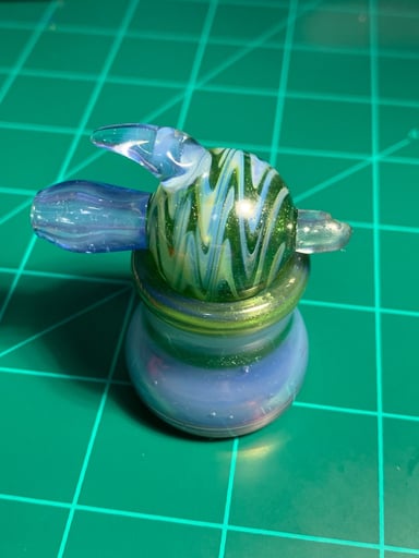 Preview pic of RawBass Glass 2020 Spinner Cap w/ Stand