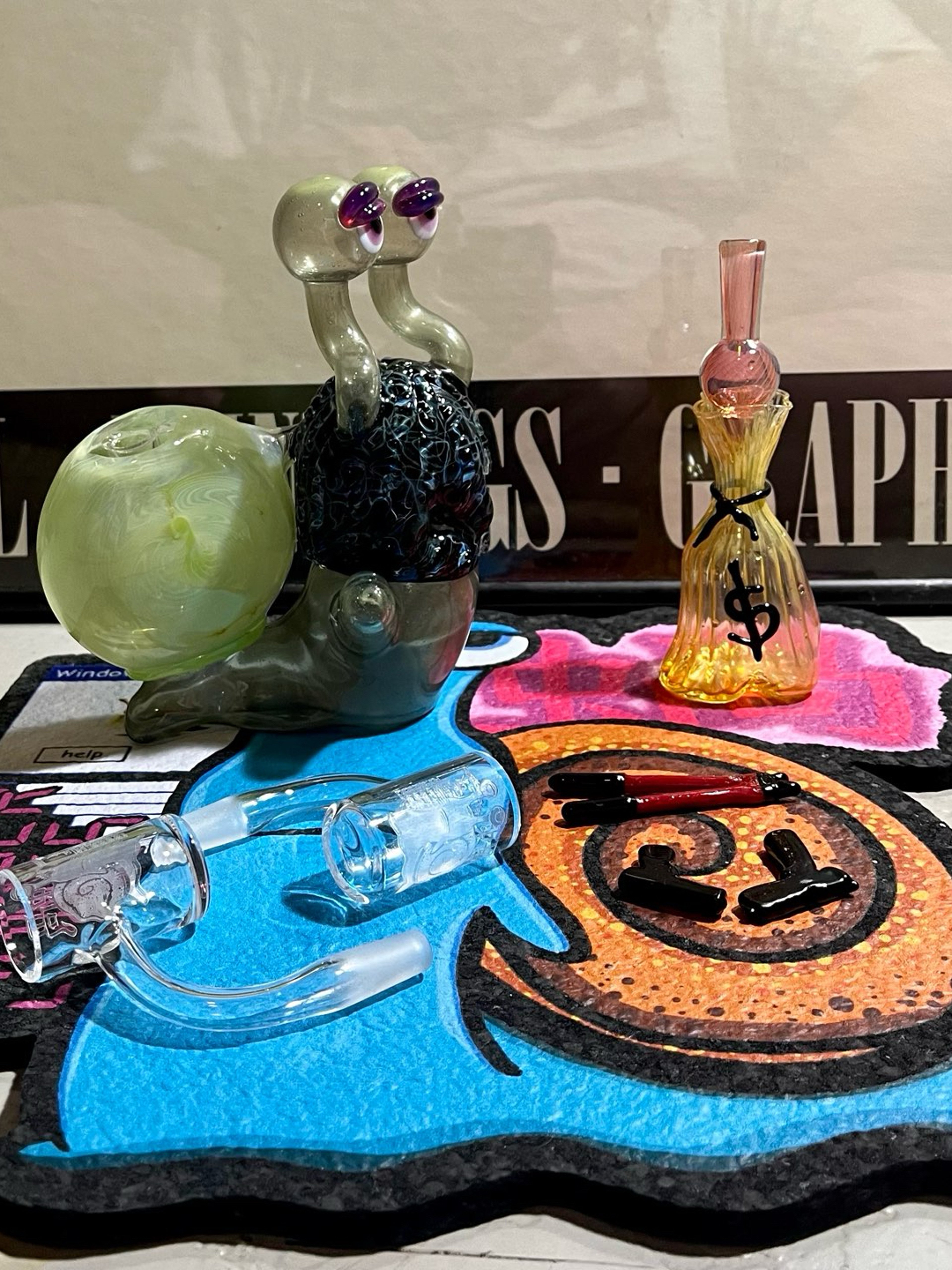 Preview pic of DabberJones x Fumegazi rig for 'Snailed It 2023"